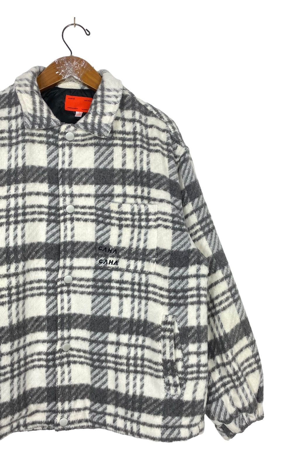 Japanese Brand Rare ‼️ Gaha Fleece Snap Button Jacket Size US M / EU 48-50 / 2 - 3 Thumbnail