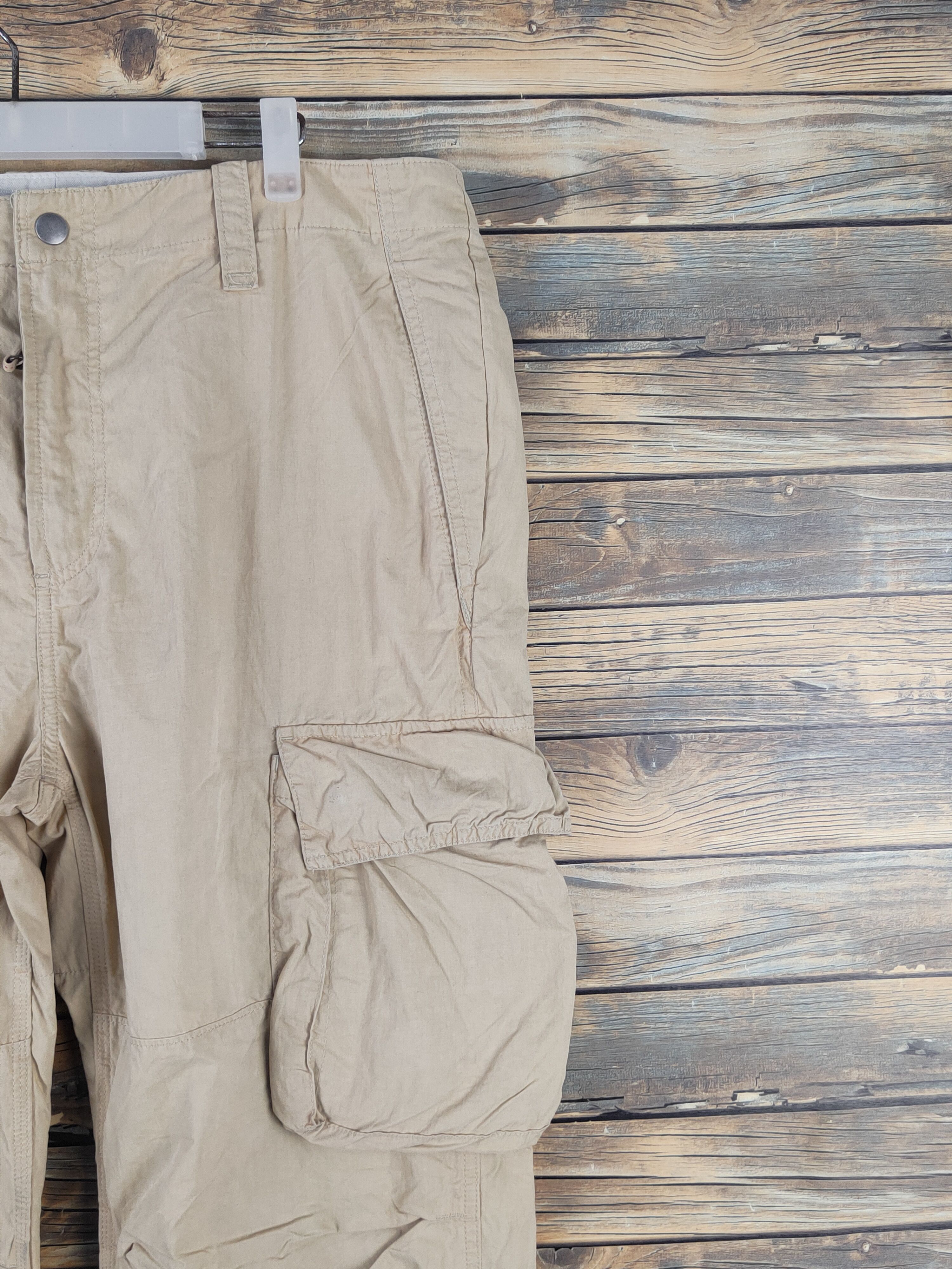 Gap Gap Beige Multipocket Tactical Cargo Pants #W1624 Size US 38 / EU 54 - 5 Thumbnail
