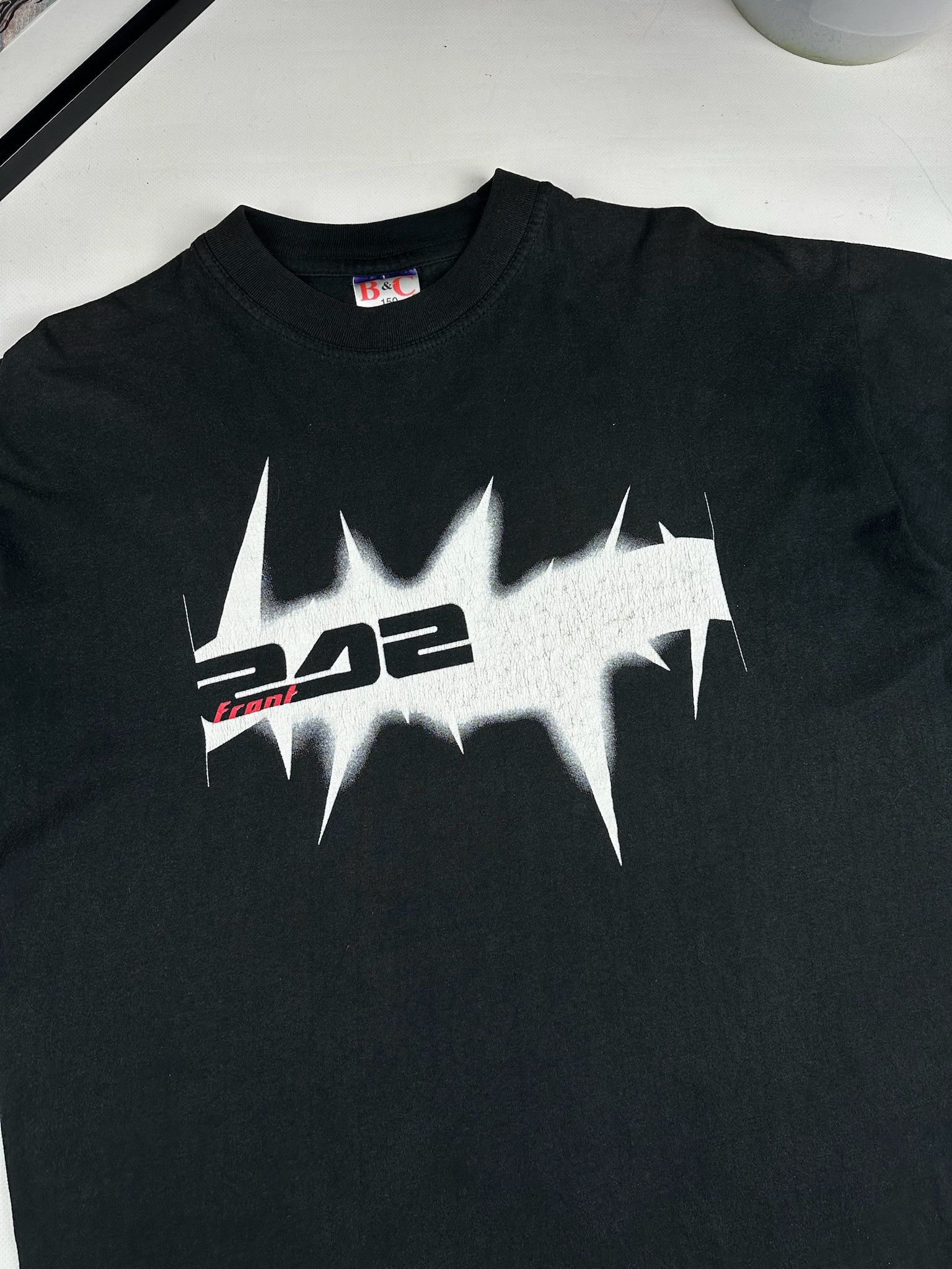 Band Tees Front 242 Industrial Metal 90s Vintage Tee L Size US L / EU 52-54 / 3 - 2 Thumbnail