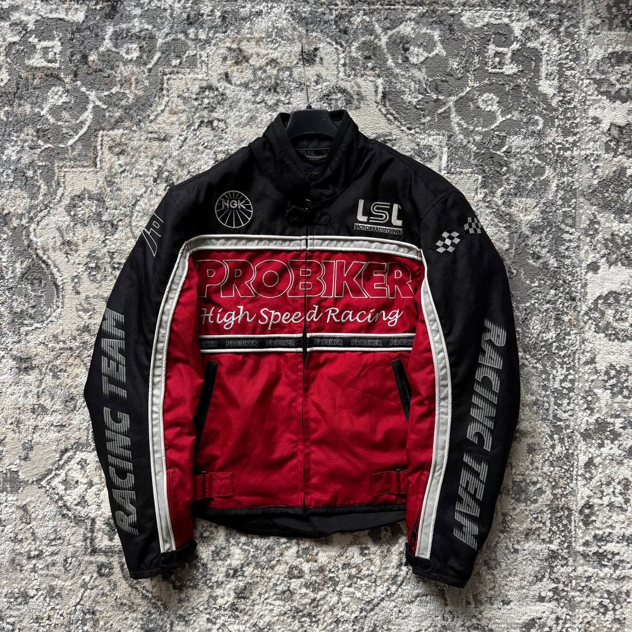 NASCAR Probiker Vintage Nascar Racing Bomber Jacket Race High Speed Size US M / EU 48-50 / 2 - 1 Thumbnail