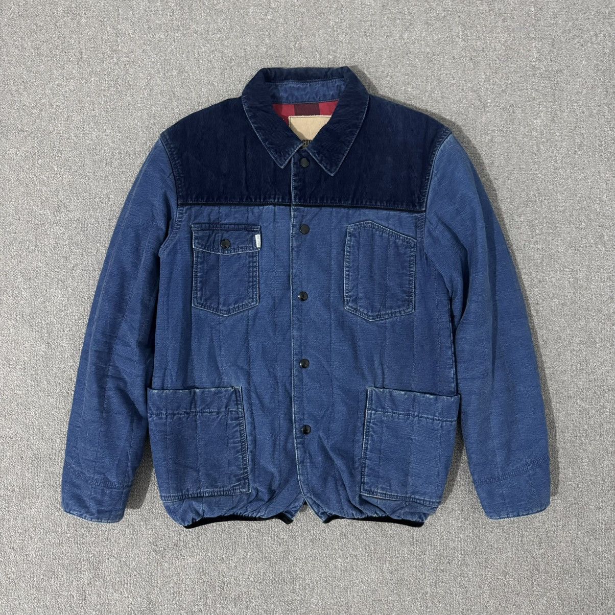 FACTOTUM FACTOTUM - Blouson Denim Jacket Size US M / EU 48-50 / 2 - 1 Thumbnail