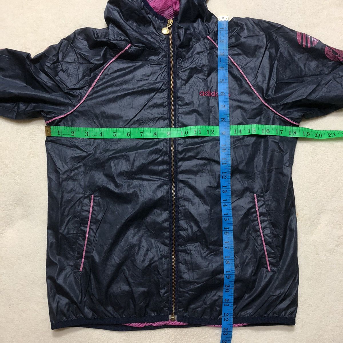 Adidas ADIDAS NEO Ladies Hooded Windbreaker Size XS / US 0-2 / IT 36-38 - 13 Thumbnail