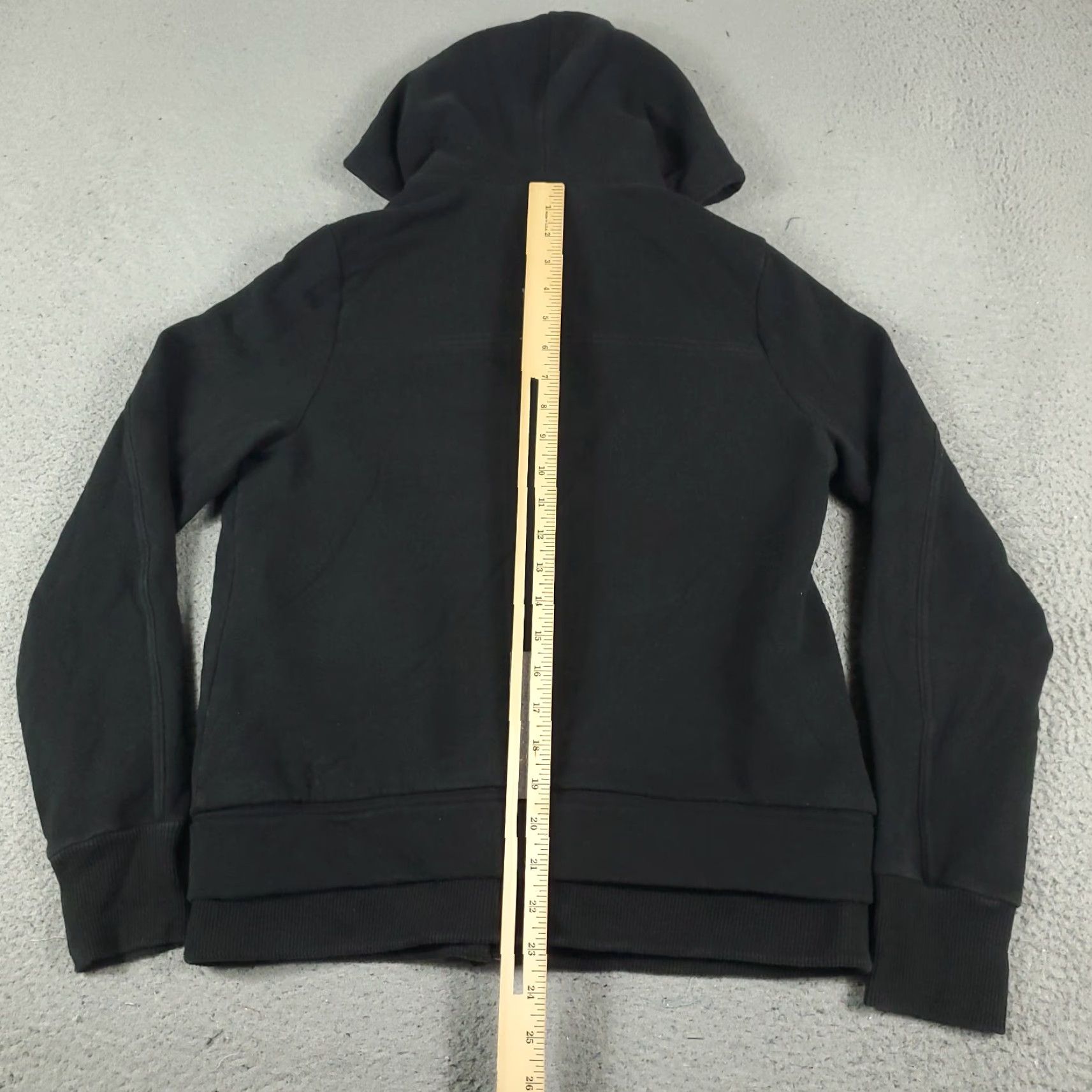 Abercrombie & Fitch Abercrombie & Fitch Jacket Womens Size Small Black Hoodie Full Zip Coat Size S / US 4 / IT 40 - 6 Thumbnail
