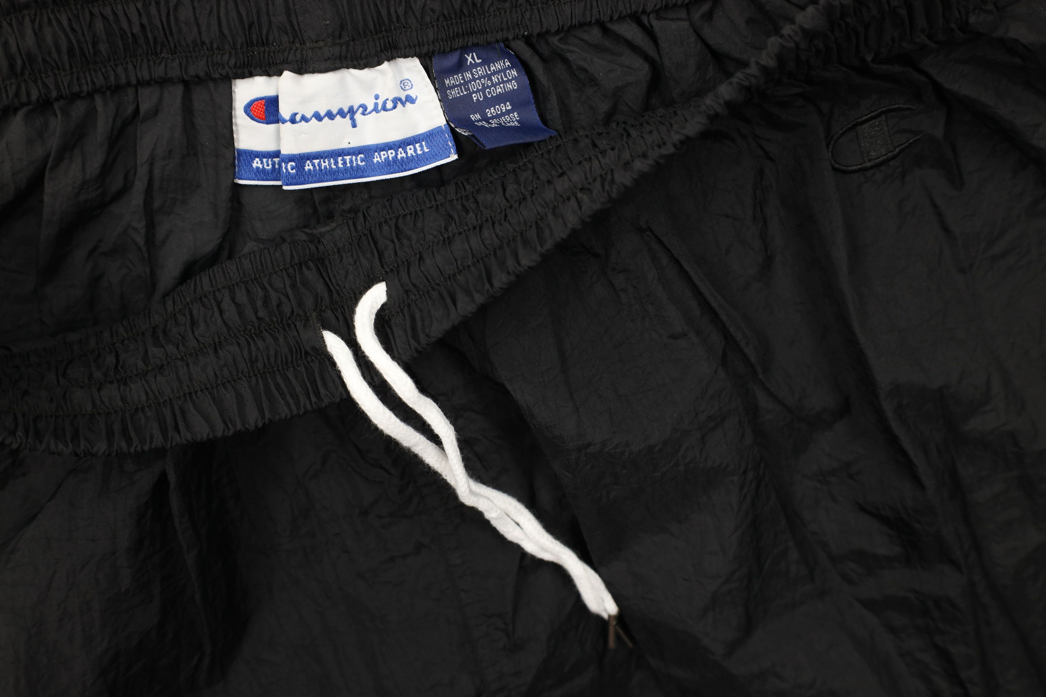 Champion Vintage 90s Champion Logo Cuffed Windbreaker Joggers Pants Size US 38 / EU 54 - 7 Thumbnail