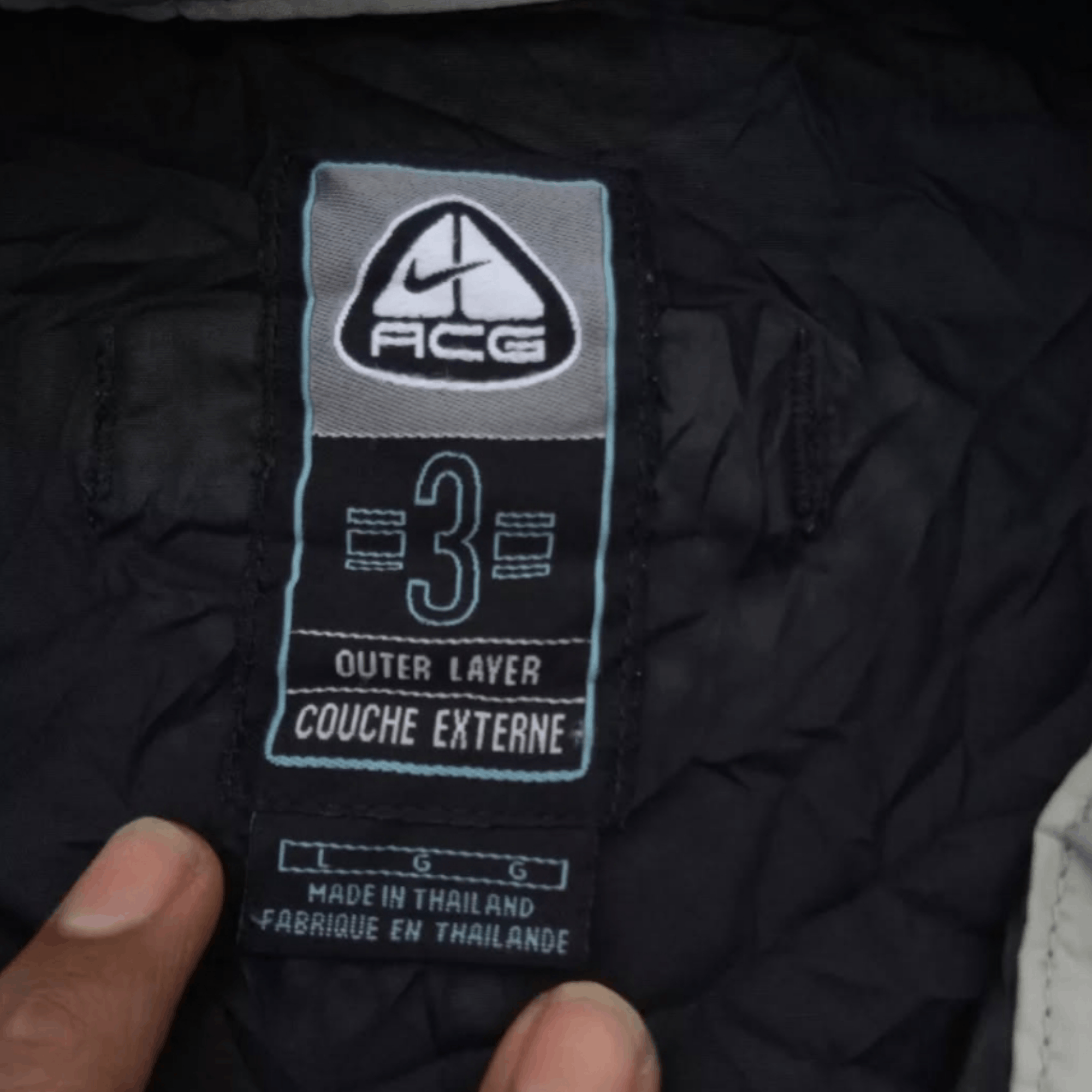 Nike ACG × Vintage 90s Nike ACG Running Jacket Size US L / EU 52-54 / 3 - 3 Thumbnail