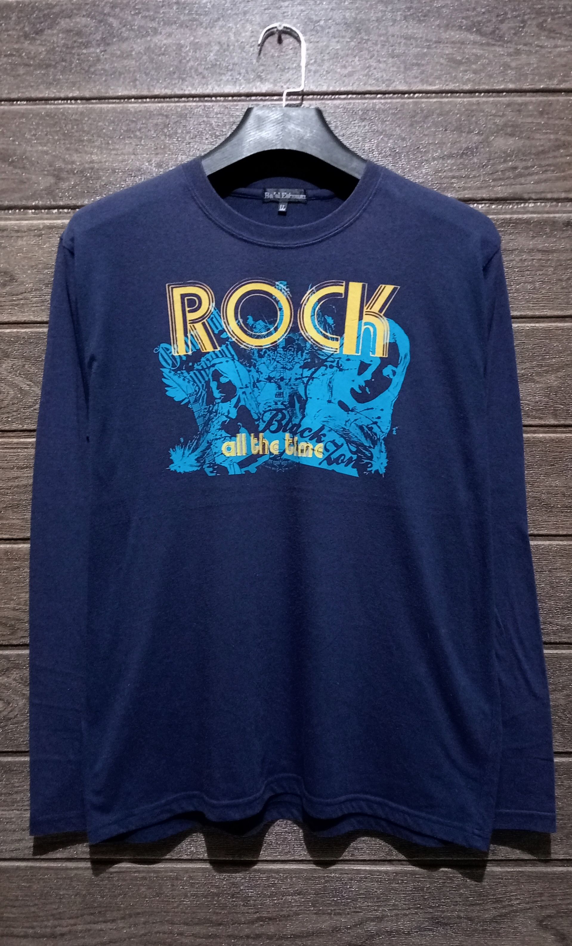 Band Tees × Japanese Brand Vintage Punk Rock All The Time Long Sleeve Tshirt Size US L / EU 52-54 / 3 - 1 Thumbnail