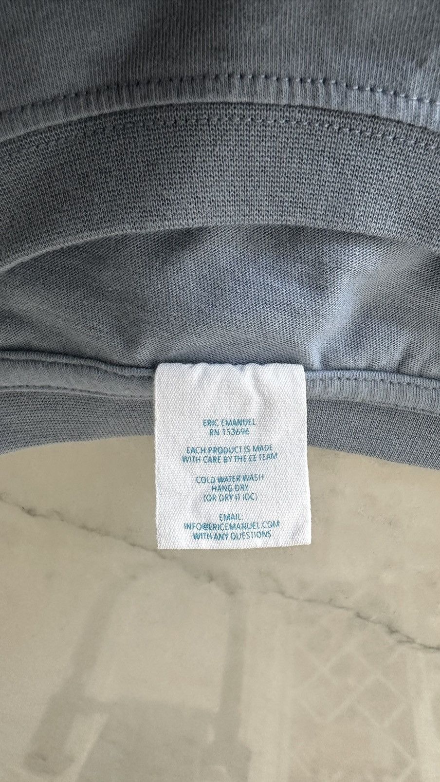 Eric Emanuel Eric Emanuel EE basics t-shirt - Size XL Size US XL / EU 56 / 4 - 5 Thumbnail