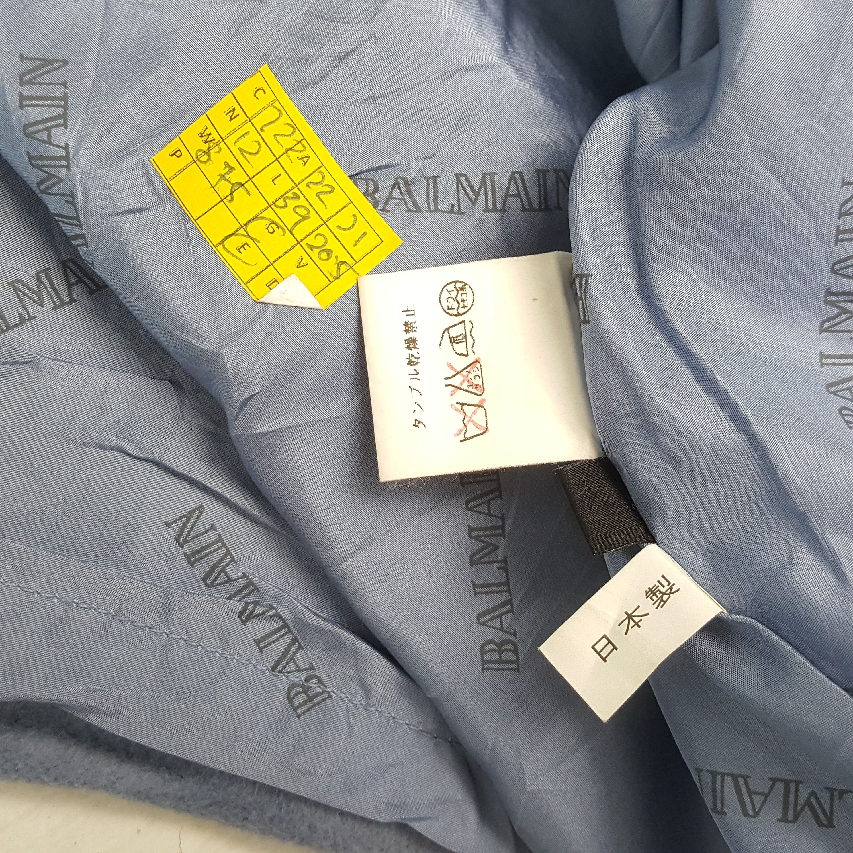 Balmain × Designer Vintage BALMAIN PARIS France Fashion Brand Coat Jacket Size US M / EU 48-50 / 2 - 6 Thumbnail