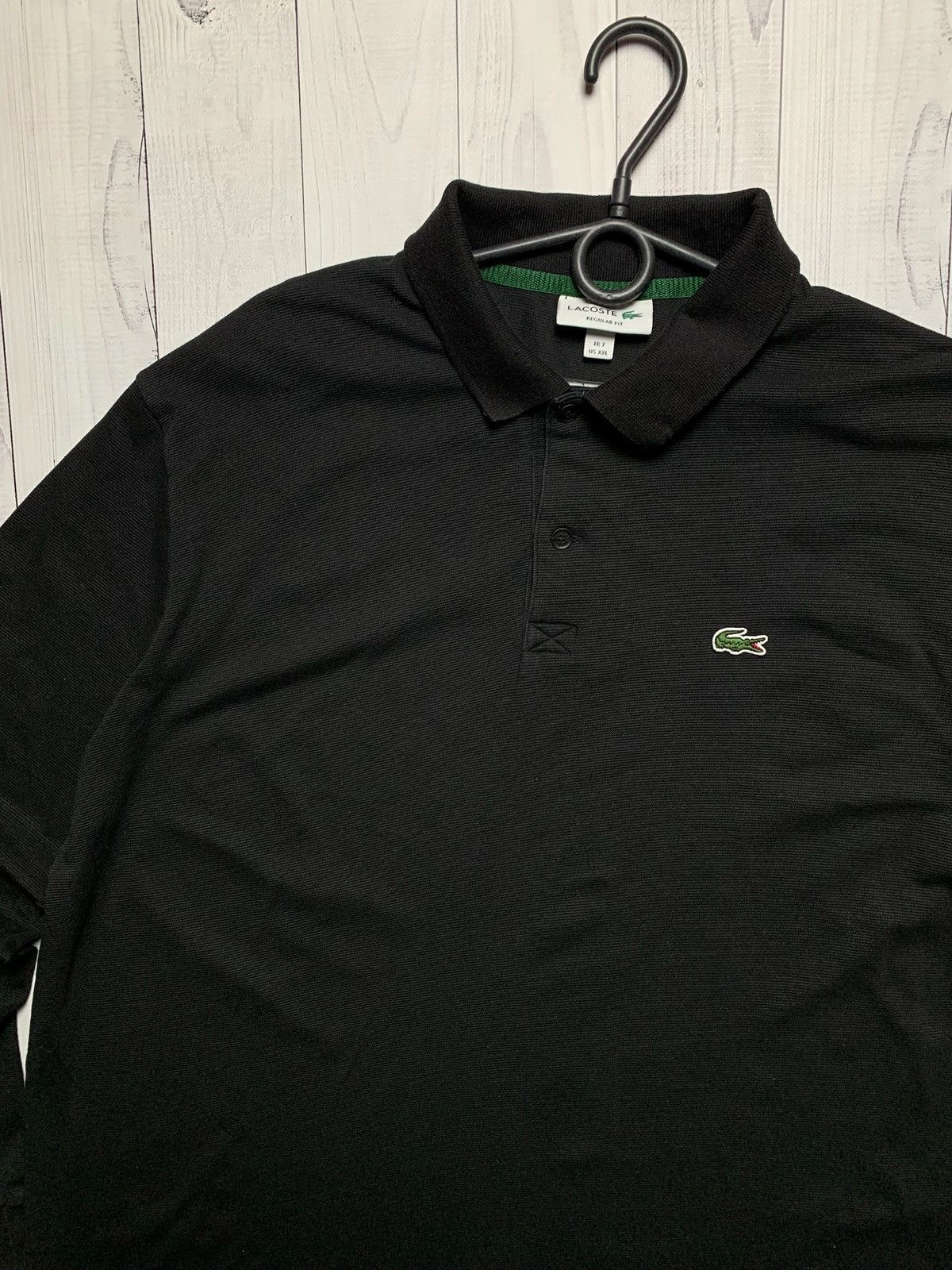 Lacoste Lacoste black rugby shirt long polo size XXl Size US XXL / EU 58 / 5 - 2 Thumbnail
