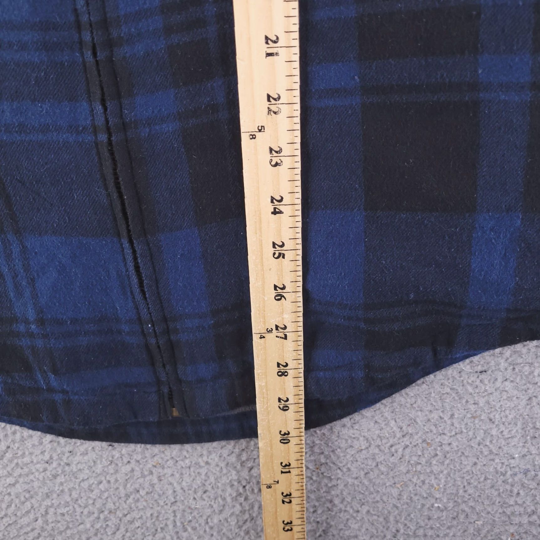 Vintage Field & Stream Jacket Mens Small Flannel Sherpa Fleece Lined Chore Work Zip Bomber Plaid Blue Mens Small Zip Lined Jacket Size US S / EU 44-46 / 1 - 7 Thumbnail