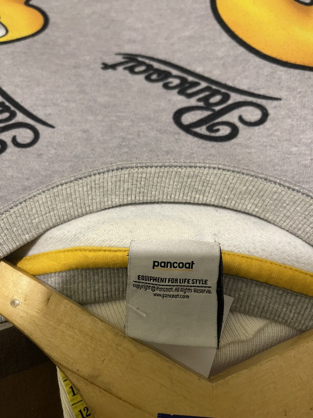Pancoat × Vintage Pancoat Sweatshirt, Gray with Yellow Duck Pattern Size US S / EU 44-46 / 1 - 5 Thumbnail