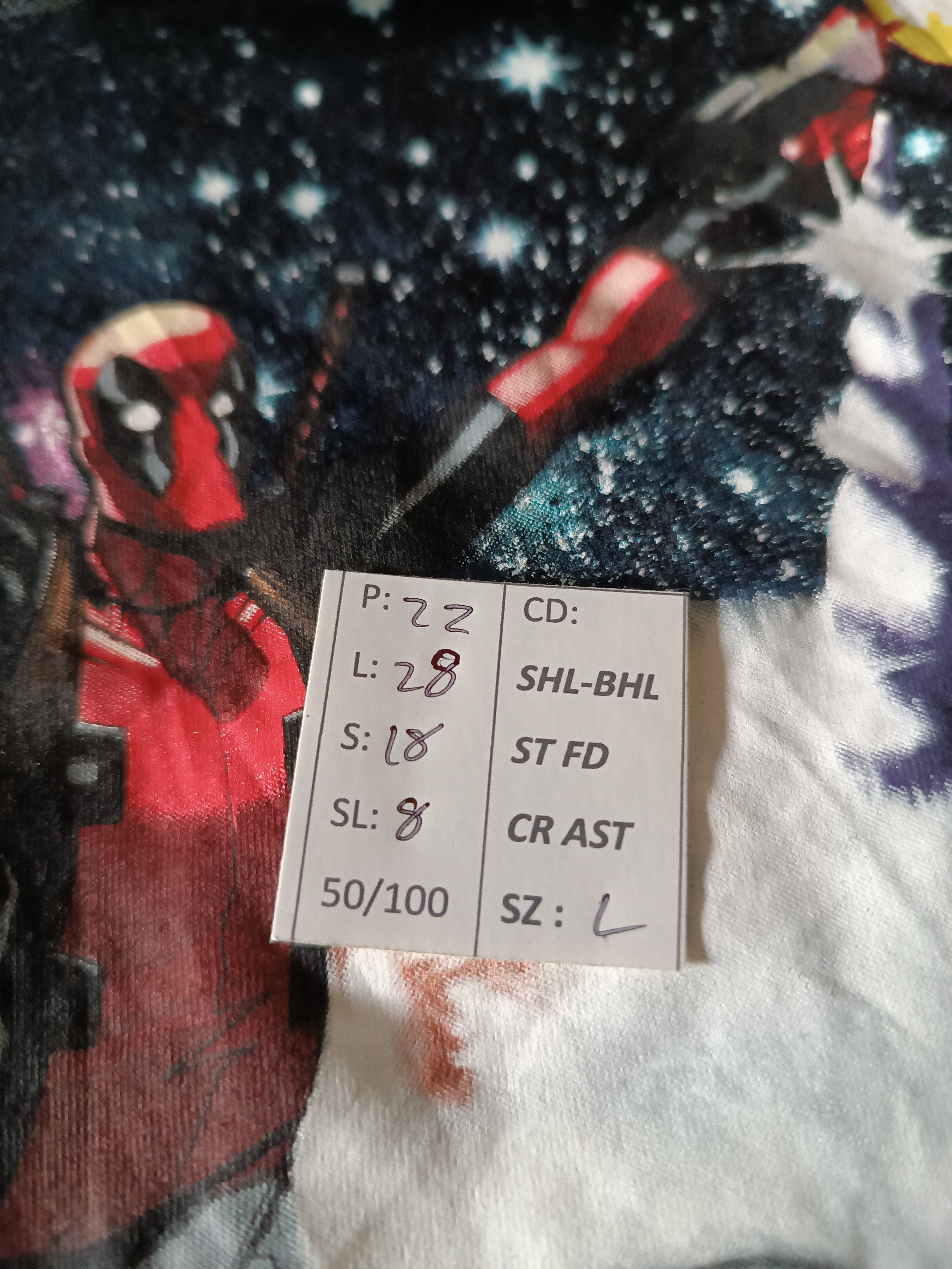 Marvel Comics VINTAGE DEADPOOL MARVEL SUPERHEROES HUMOR CAT PET FUNNY TEE Size US L / EU 52-54 / 3 - 13 Thumbnail