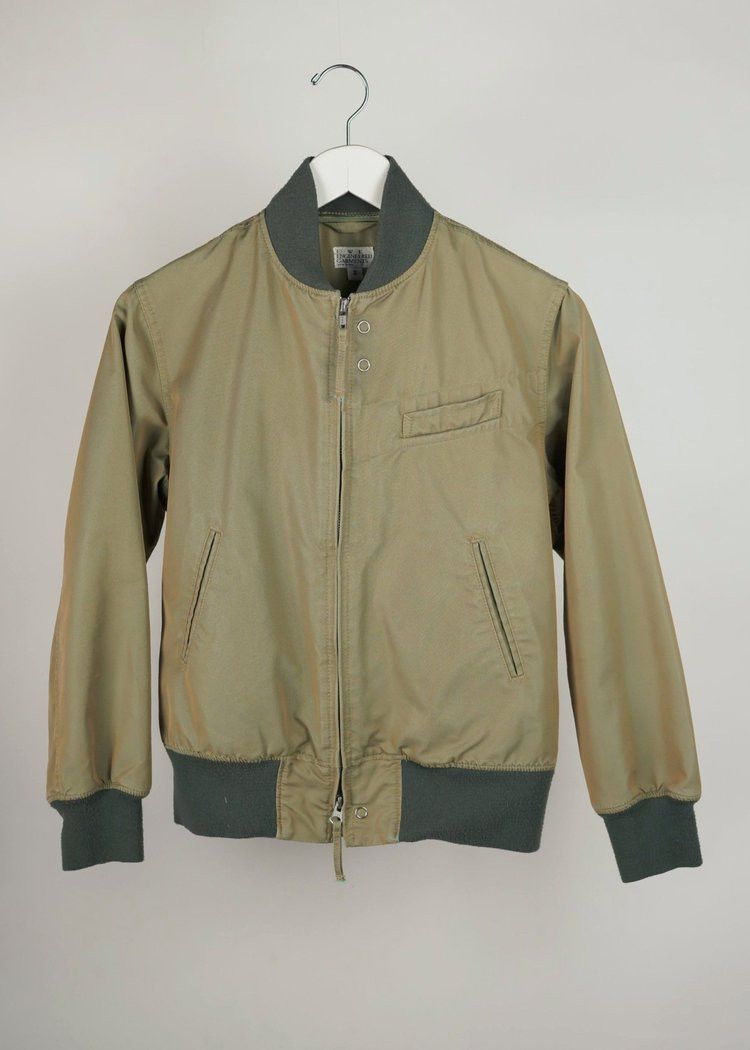 Image of Fwk By Engineered Garments Aviator Olive Jacket, Women's (Size XS)