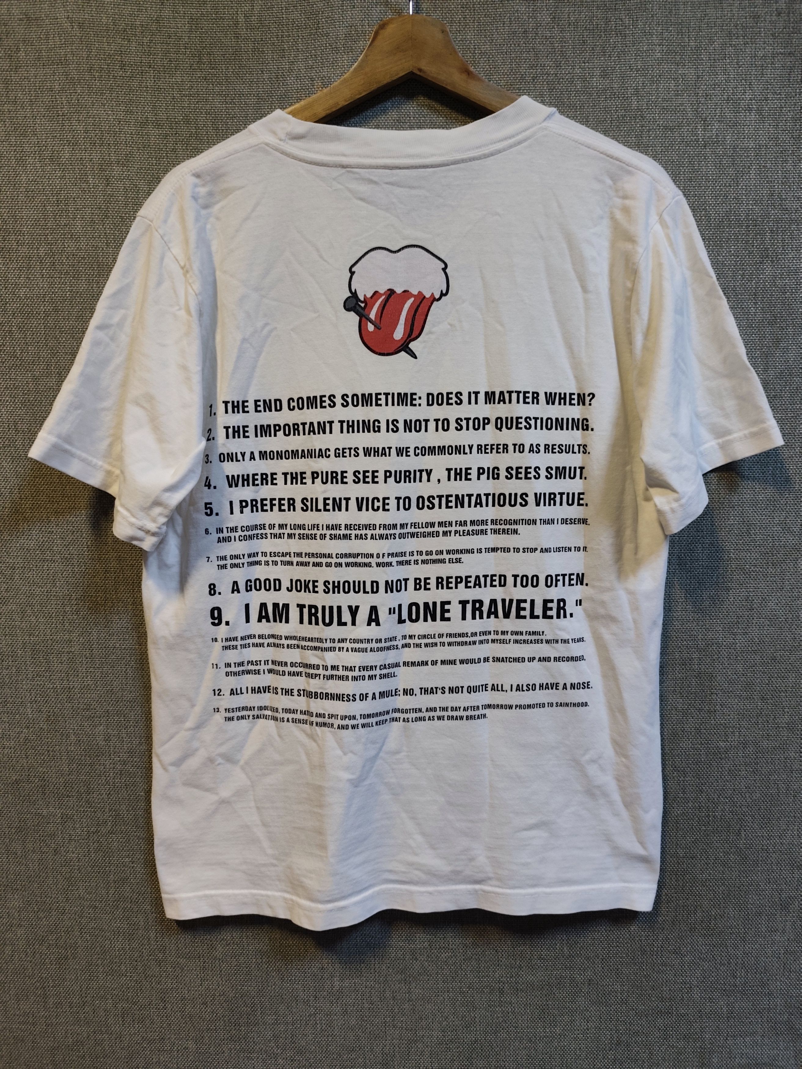 Number (N)ine ​SS02 Number (N)ine "Modern Age" Rolling Stones Tee Size US M / EU 48-50 / 2 - 2 Thumbnail