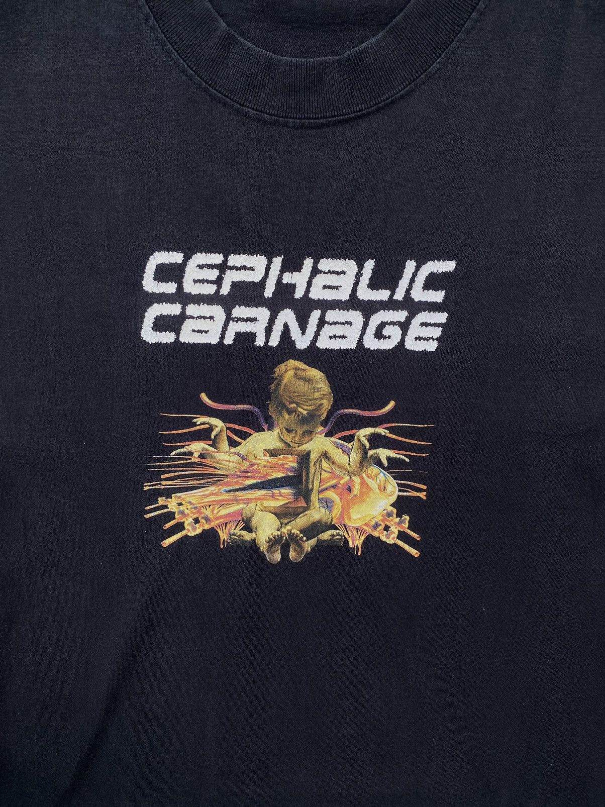 Band Tees Sick🔥Vintage Cephalic Carnage Grindcore Band Tees Size US M / EU 48-50 / 2 - 3 Thumbnail