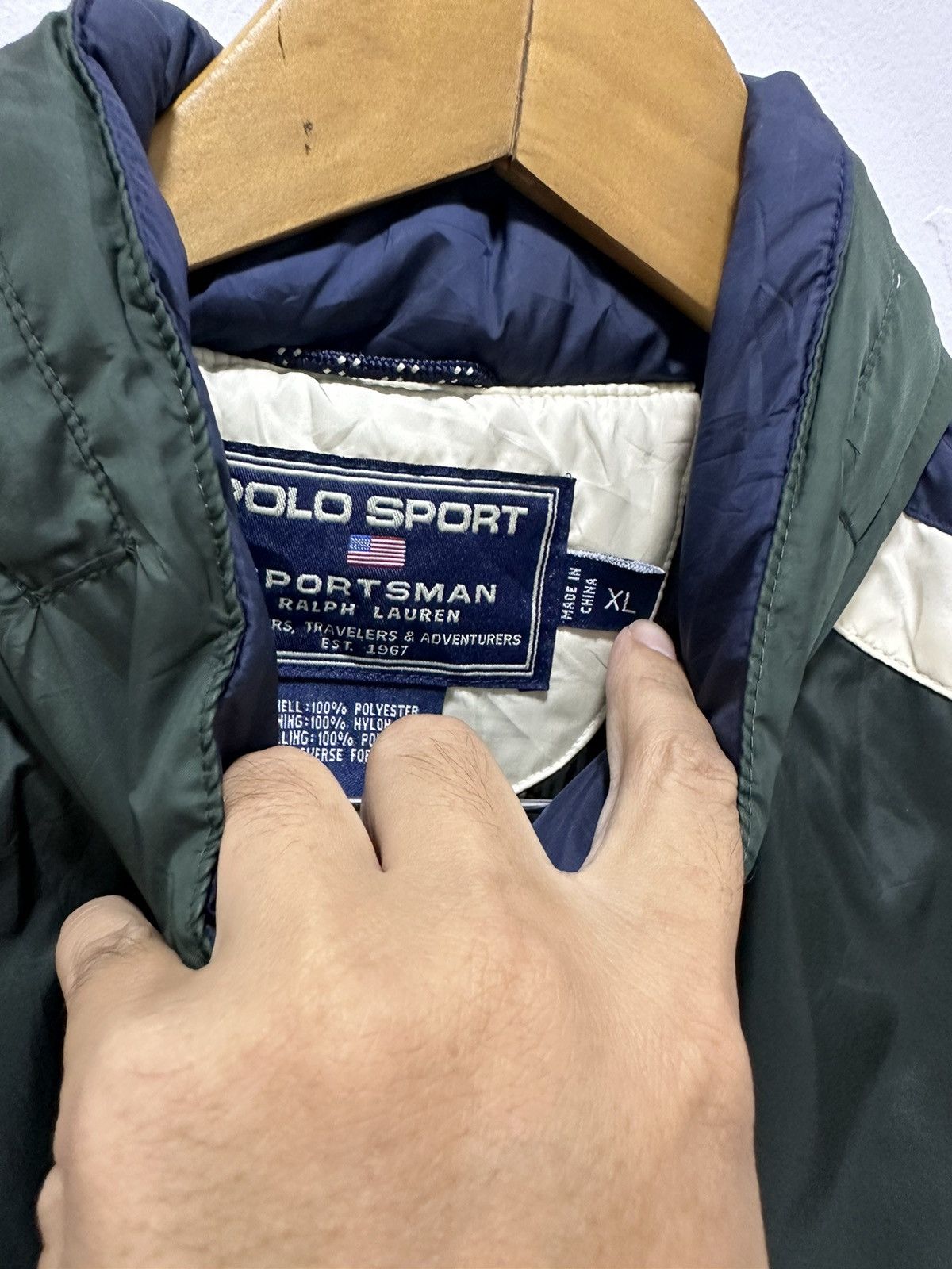 Polo Ralph Lauren × Vintage Vintage Polo Sport Ralph Lauren Jacket 90’s Style Size US XL / EU 56 / 4 - 4 Thumbnail