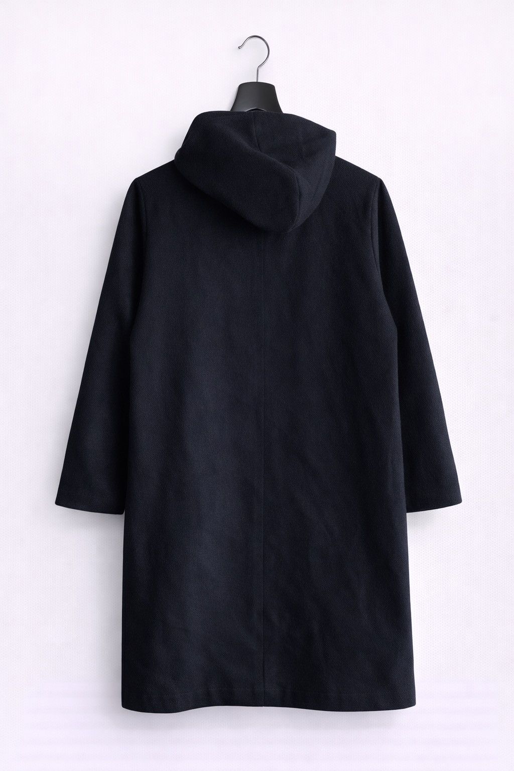 Japanese Brand Arancio Aran Hooded Long Coat Wool Blend Minimalist Style Size M / US 6-8 / IT 42-44 - 2 Thumbnail