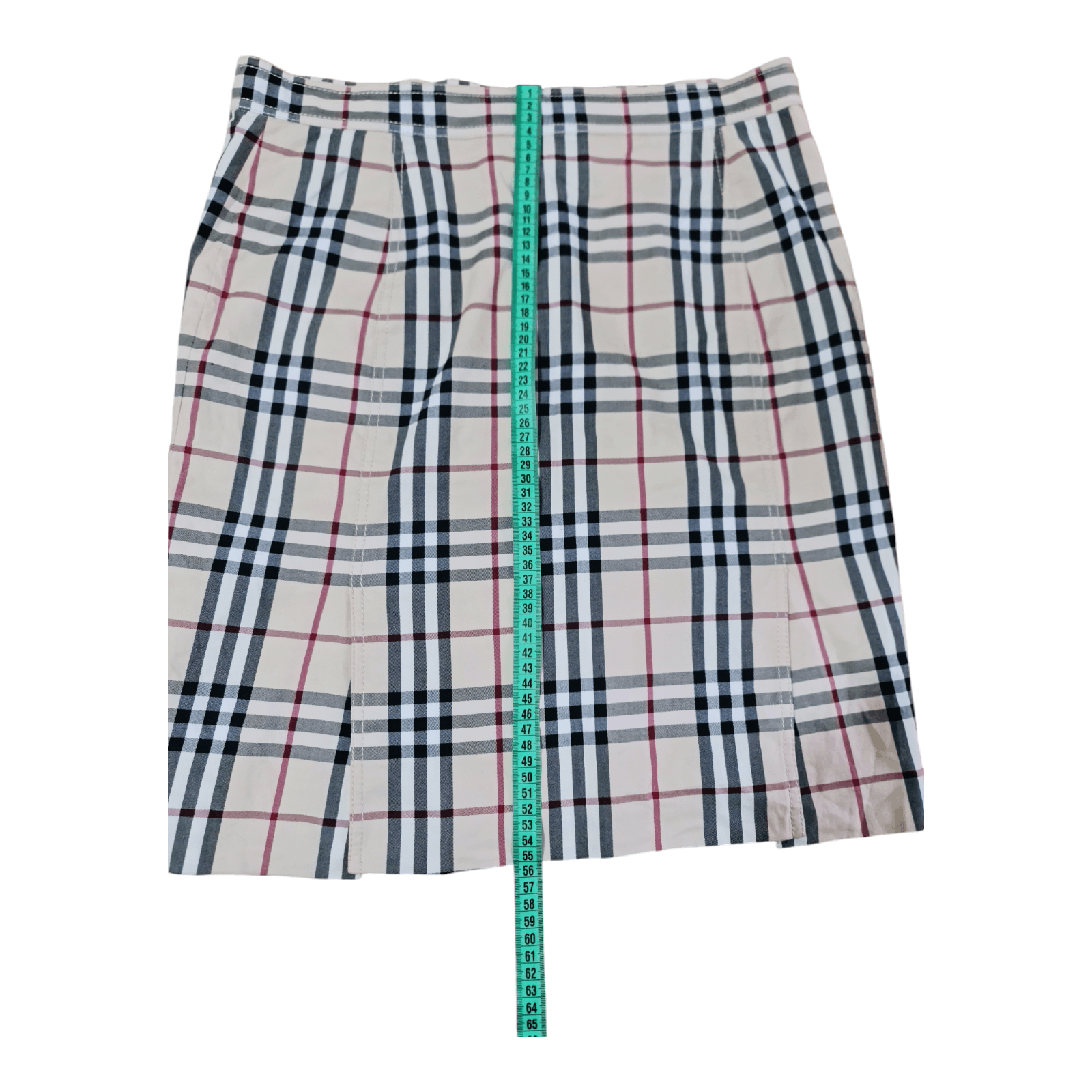 Burberry Burberry London Nova Check plaid Cotton mid length Skirt Size 32" / US 10 / IT 46 - 6 Thumbnail