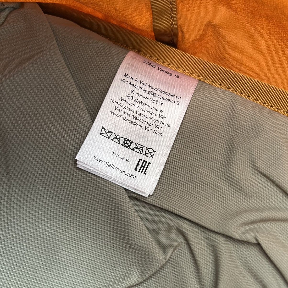 Fjallraven NEW Fjallraven Vardag 16 Backpack Acorn - G-1000 Size ONE SIZE - 6 Thumbnail
