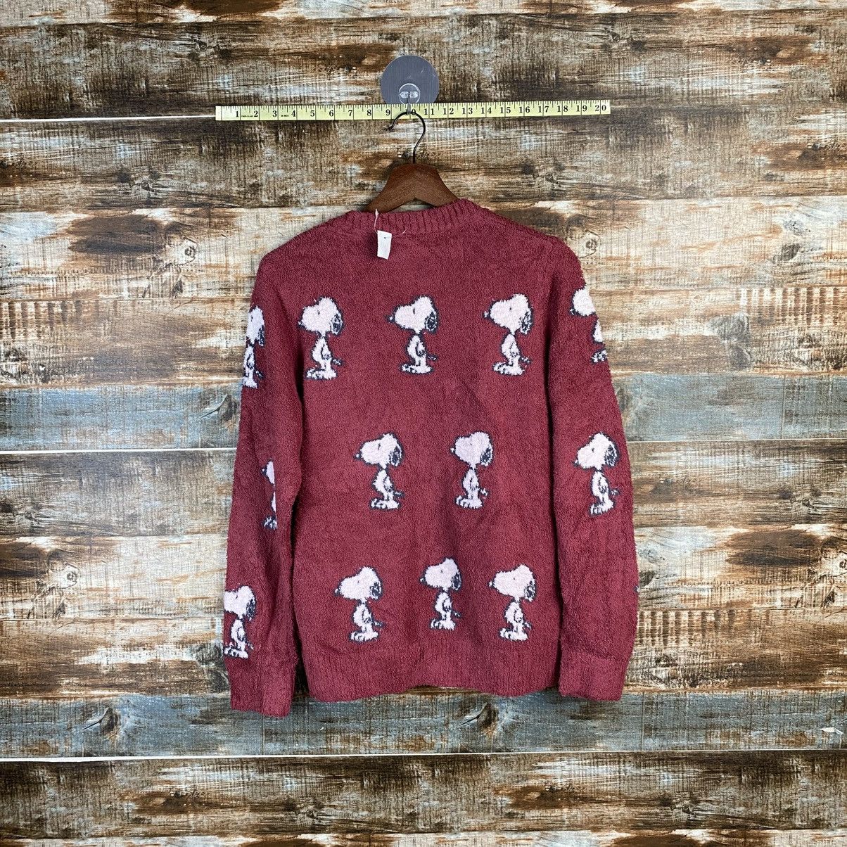 Peanuts DL Peanuts Pique Red Knitwear sweatshirt #C1059 Size M / US 6-8 / IT 42-44 - 13 Thumbnail
