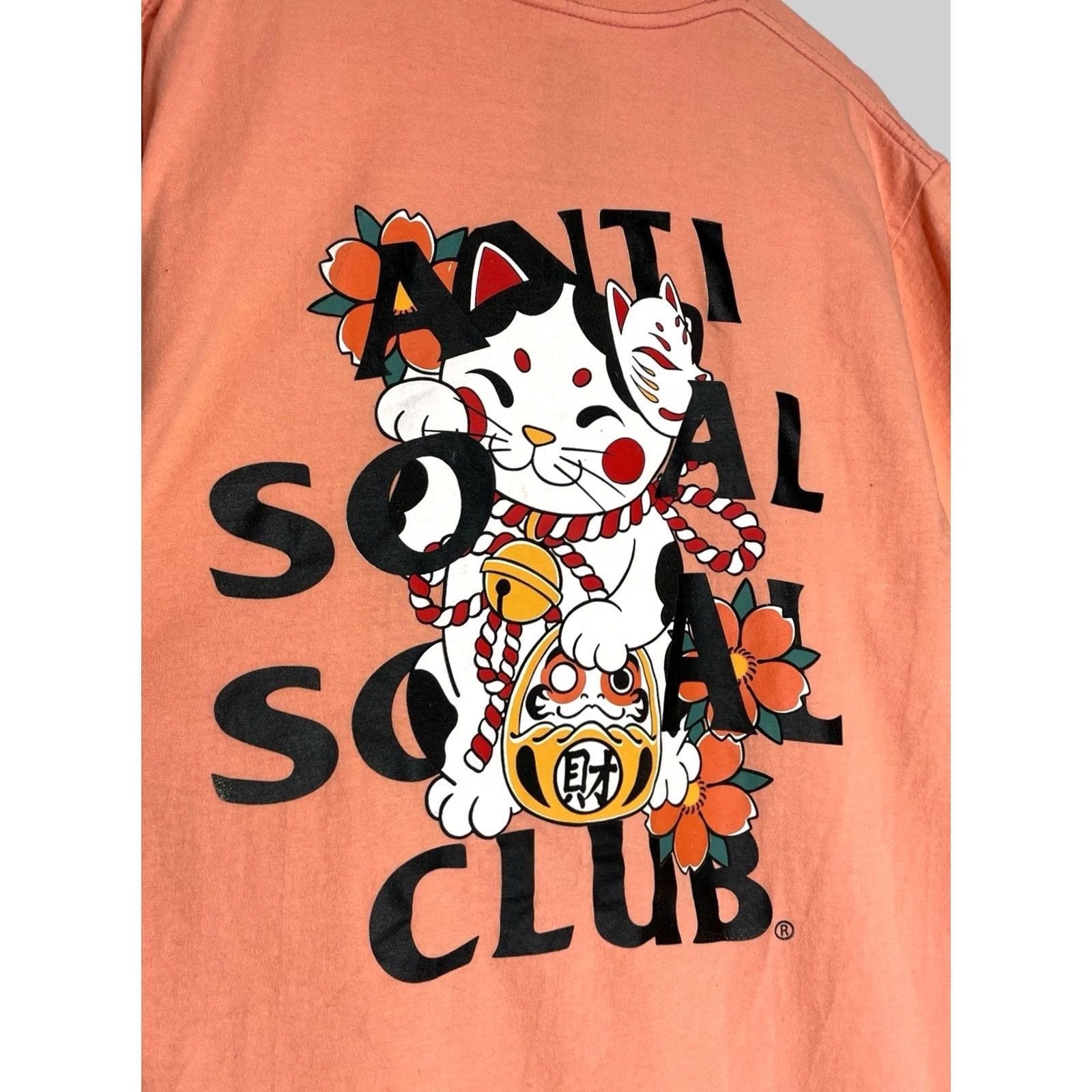 Anti Social Social Club Anti Social Social Club ASSC Maneki Neko T-Shirt Size XL Men’s Size US XL / EU 56 / 4 - 7 Thumbnail