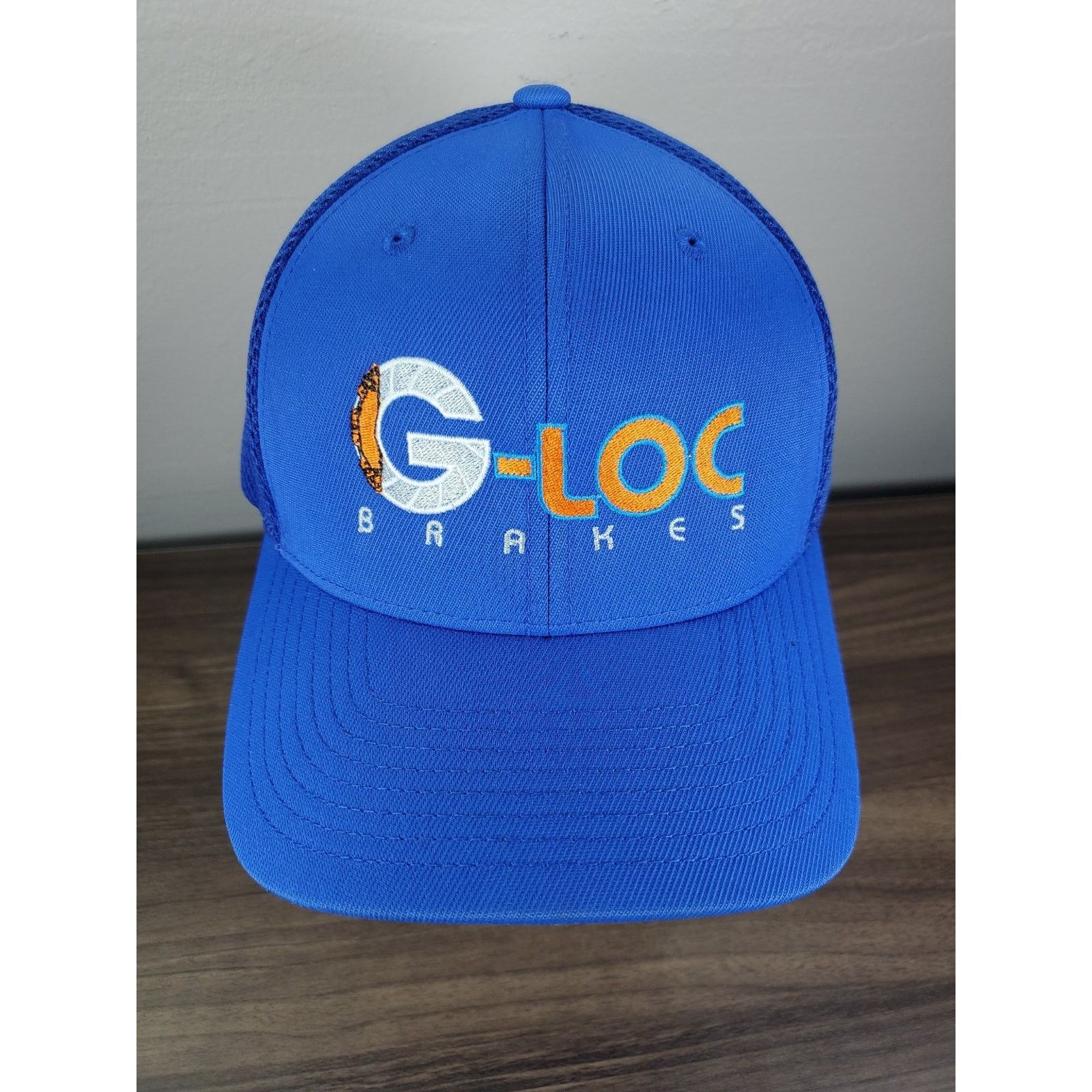 NASCAR G-LOC Brakes Hat Flexfit L-XL Mesh Back Cap Car Truck Racing Size ONE SIZE - 4 Thumbnail