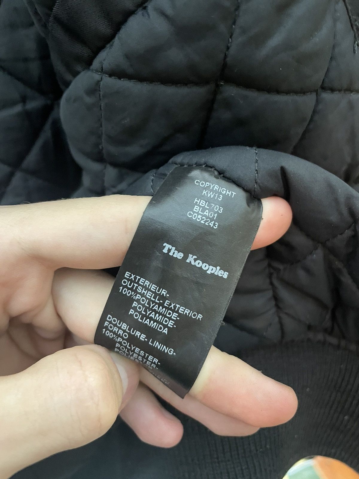 Japanese Brand × The Kooples The Kooples streetwear bomber jacket Size US M / EU 48-50 / 2 - 15 Thumbnail