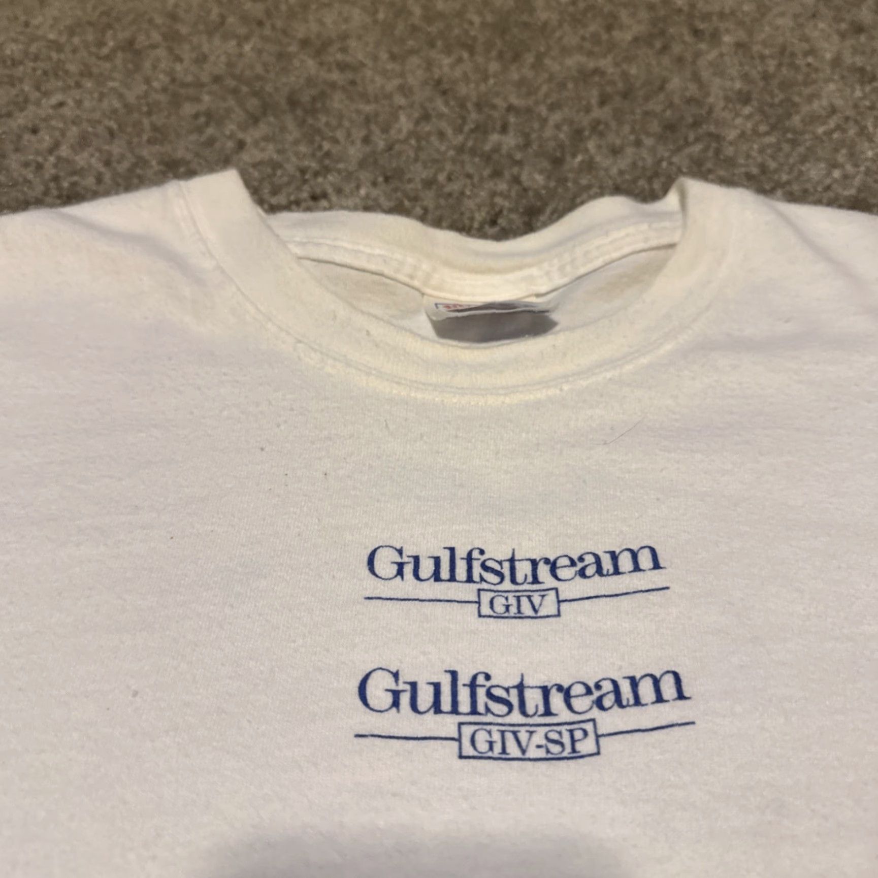 Vintage VINTAGE 2003 AirStream Private Jet Airplane Luxury Aircraft Large T-Shirt Aircraft Men L White 90s Mens Size US L / EU 52-54 / 3 - 4 Thumbnail