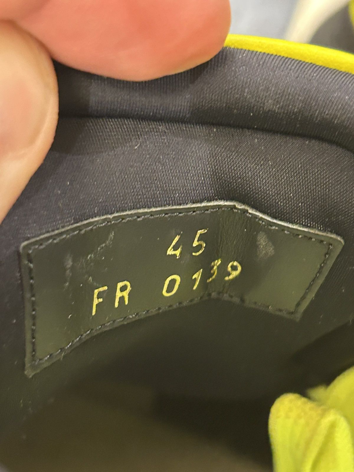 Givenchy Givenchy Jaw Low Top Sneakers - Yellow Size US 12 / EU 45 - 6 Thumbnail