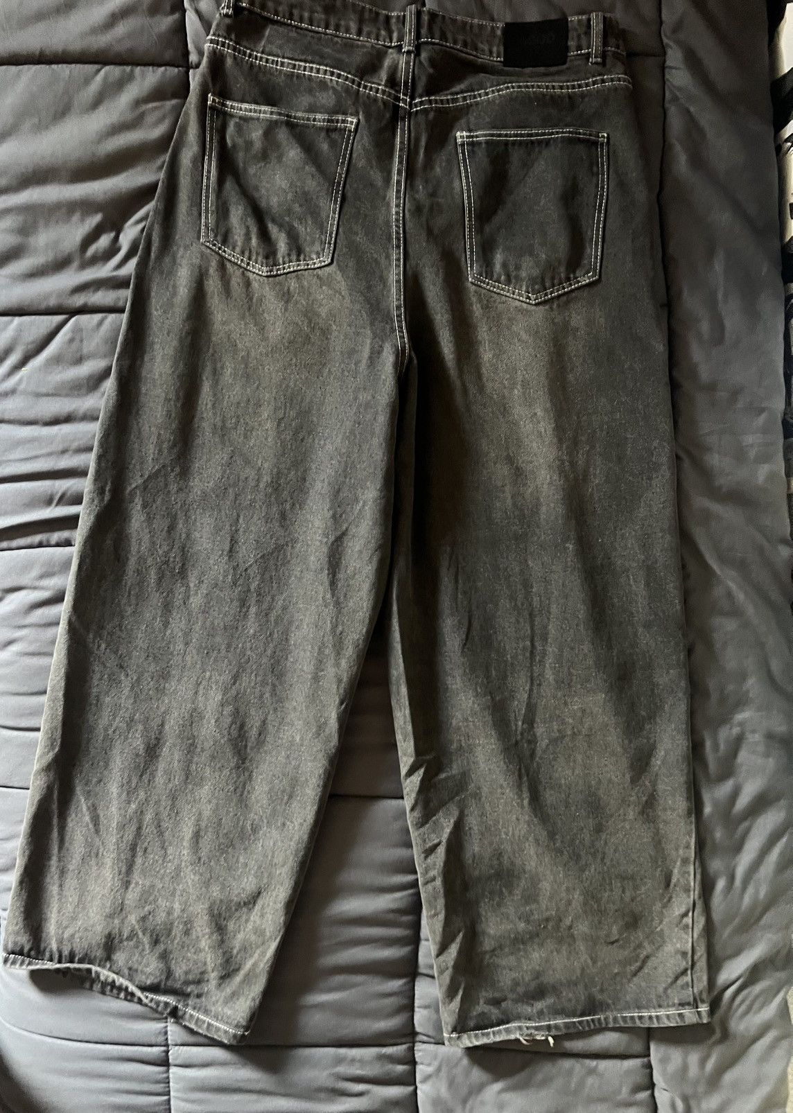Other Korean Brand Wide Leg Jeans Size US 34 / EU 50 - 2 Thumbnail