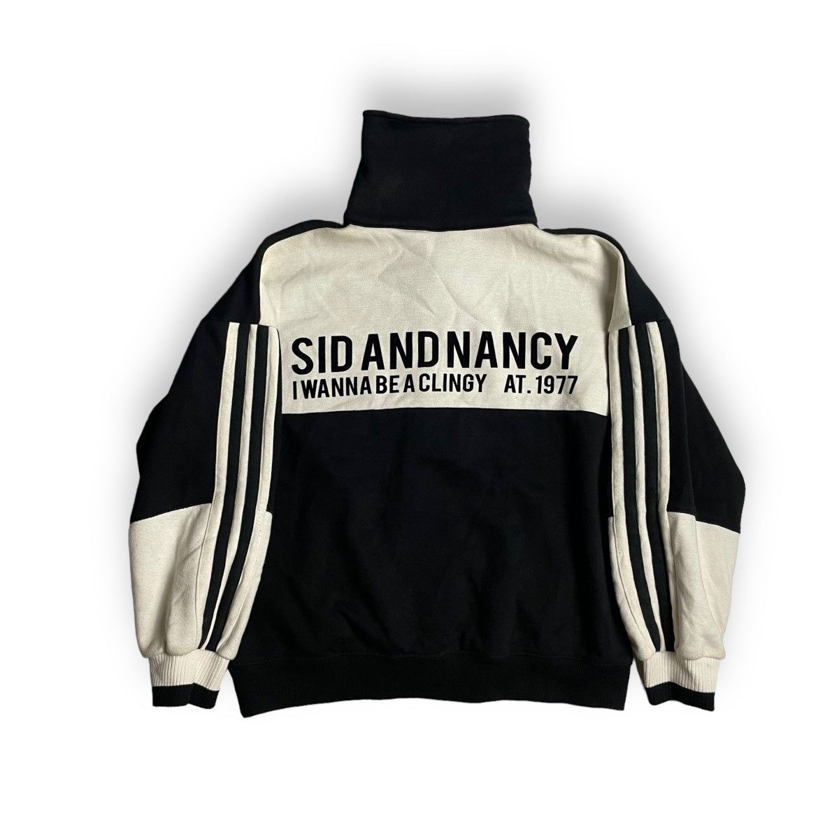 image of 20471120 x Archival Clothing Wv Project Sid And Nancy I Wanna Be A Clingy At 1997 Sweater in Black/