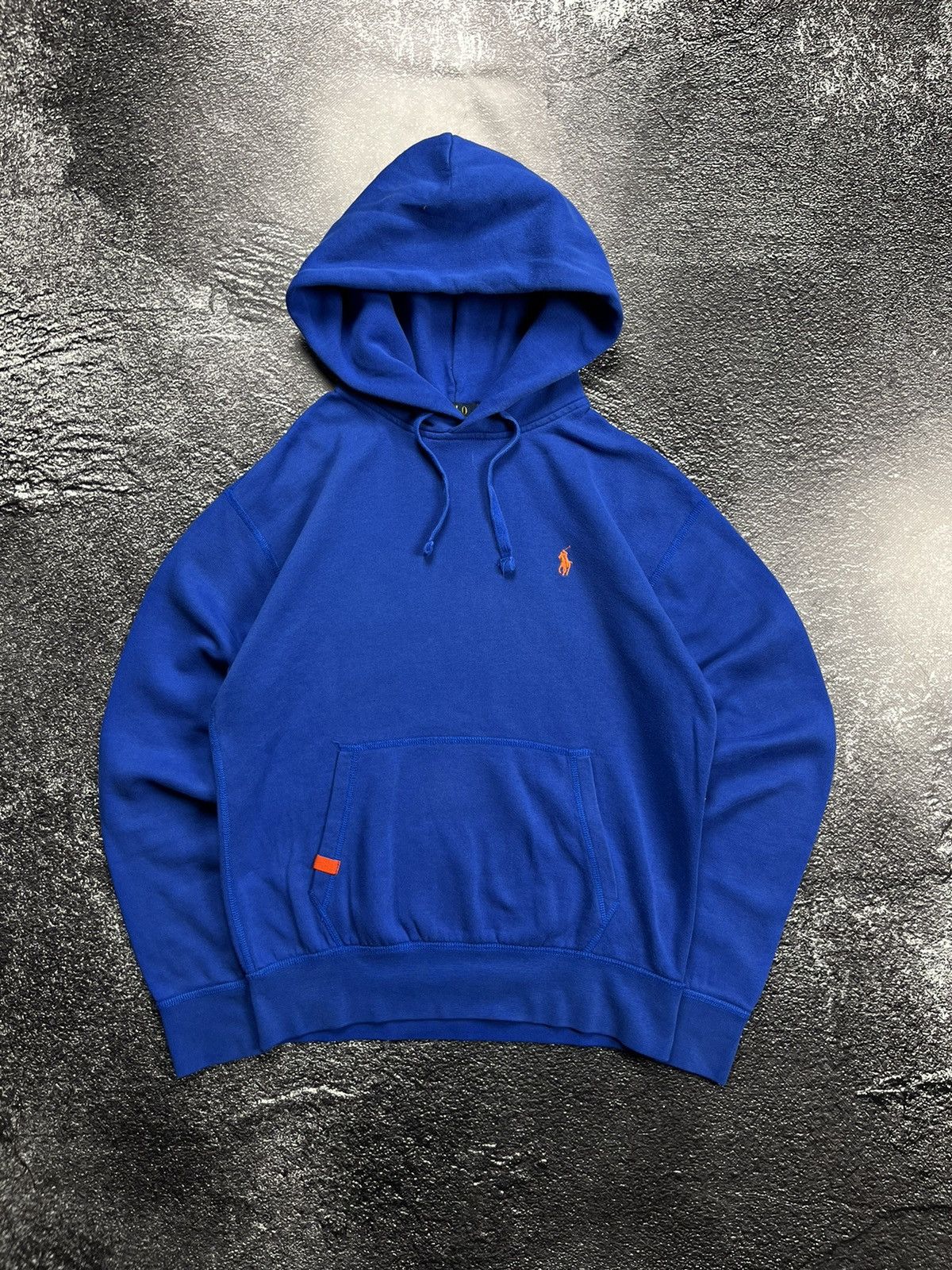 Polo Ralph Lauren Vintage Polo Ralph Lauren Performance Orange Pony Hoodie Y2K Size US S / EU 44-46 / 1 - 1 Thumbnail