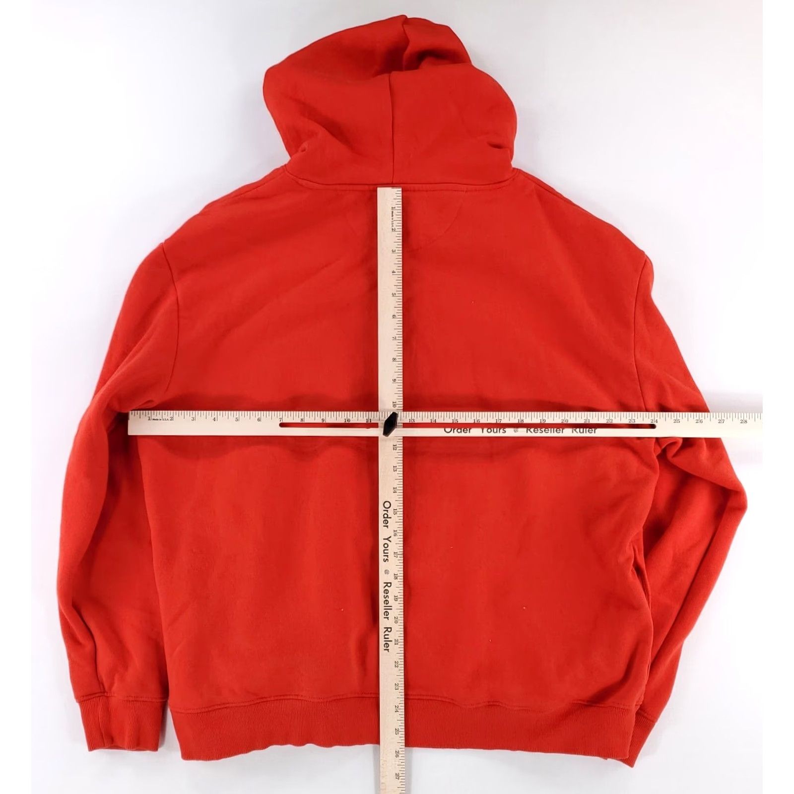 Disney VINTAGE Disneyland Paris Hoodie Sweatshirt Mickey Mouse Eiffel Tower Red XL Mens Size US XL / EU 56 / 4 - 6 Thumbnail