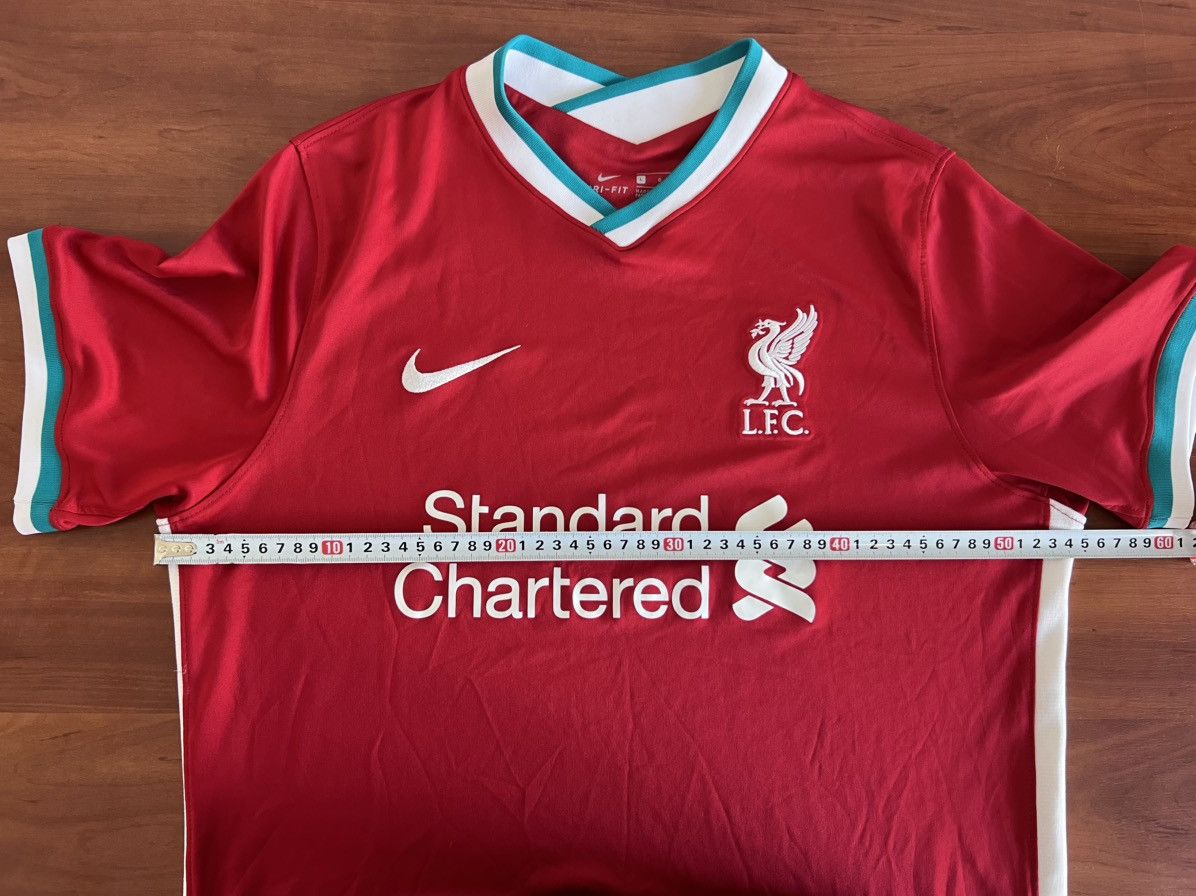 Nike 2020/21 Nike Liverpool FC Home Soccer Jersey Men’s Red Sz L Size US L / EU 52-54 / 3 - 13 Thumbnail