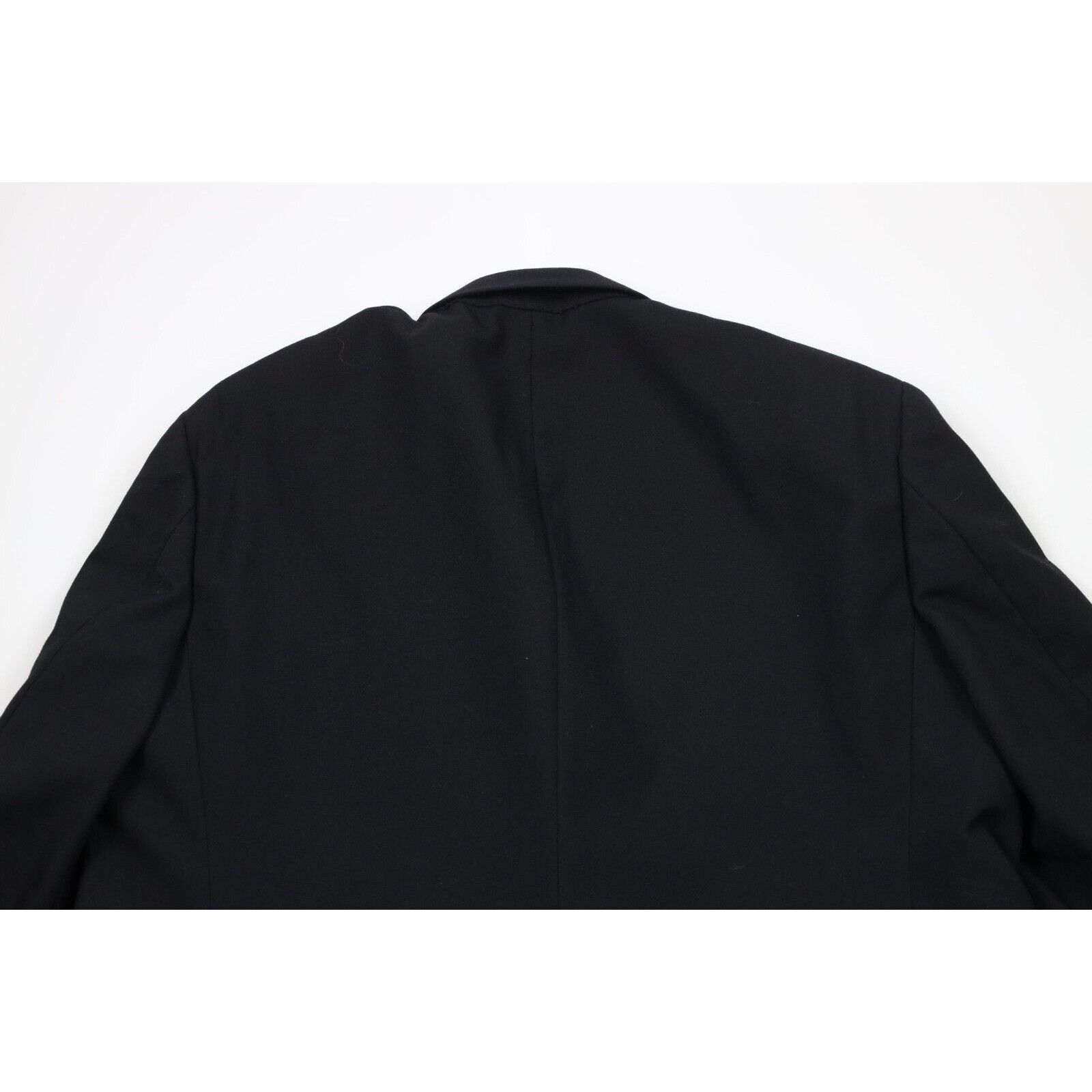 Turnbury × Vintage Vintage 90s Turnbury Wool 2 Piece Tuxedo Suit Wedding Size 50L - 10 Thumbnail