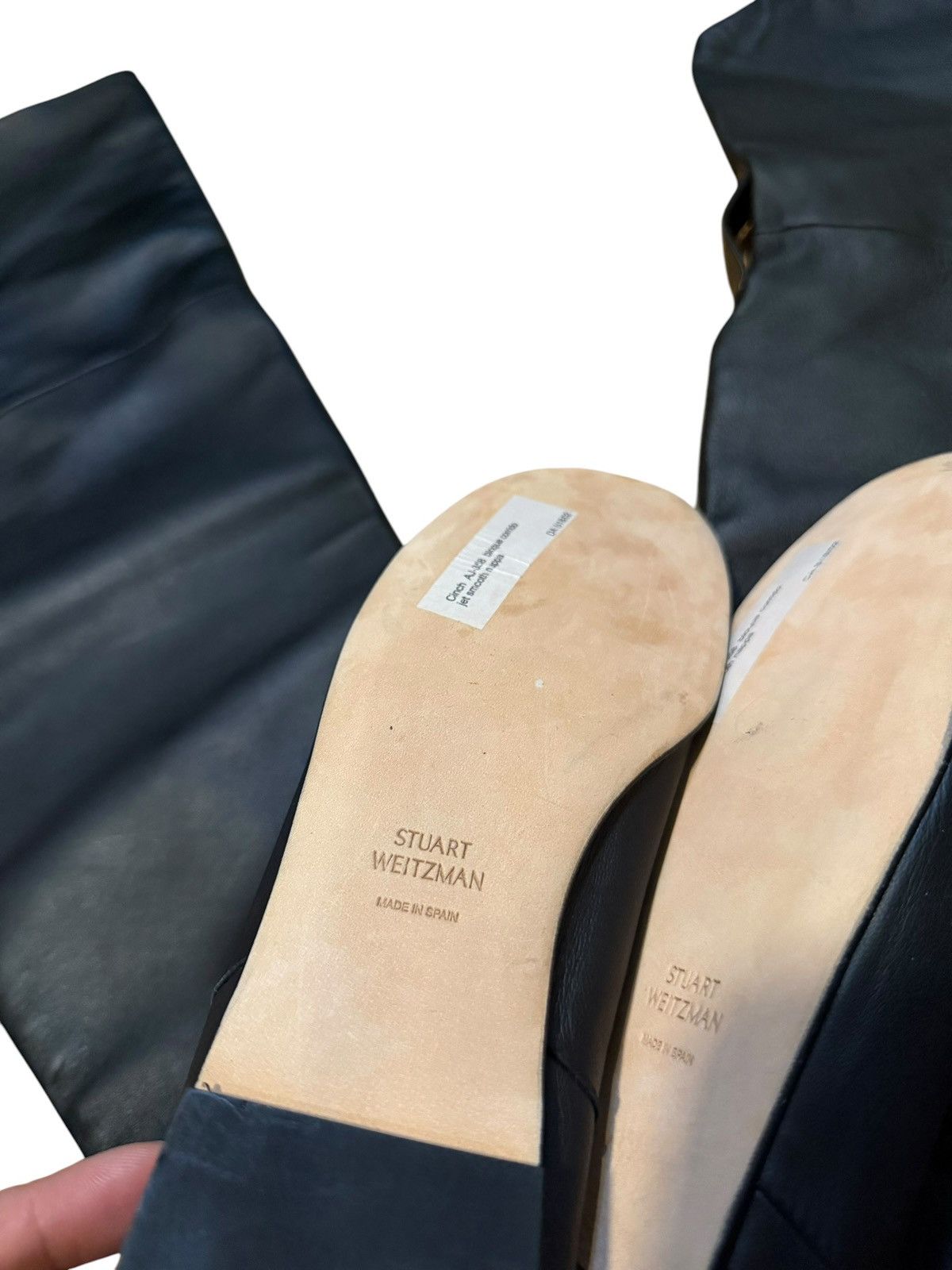 Stuart Weitzman Stuart Weitzman over the knee nappa leather riding boot 9 M Size US 9 / IT 39 - 7 Thumbnail