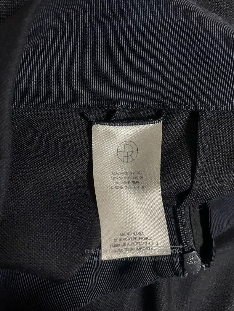 The Row The Row size 6 Wool Silk Blended High-Waisted Wide-Leg Pant Size 26" / US 2 / IT 38 - 7 Thumbnail