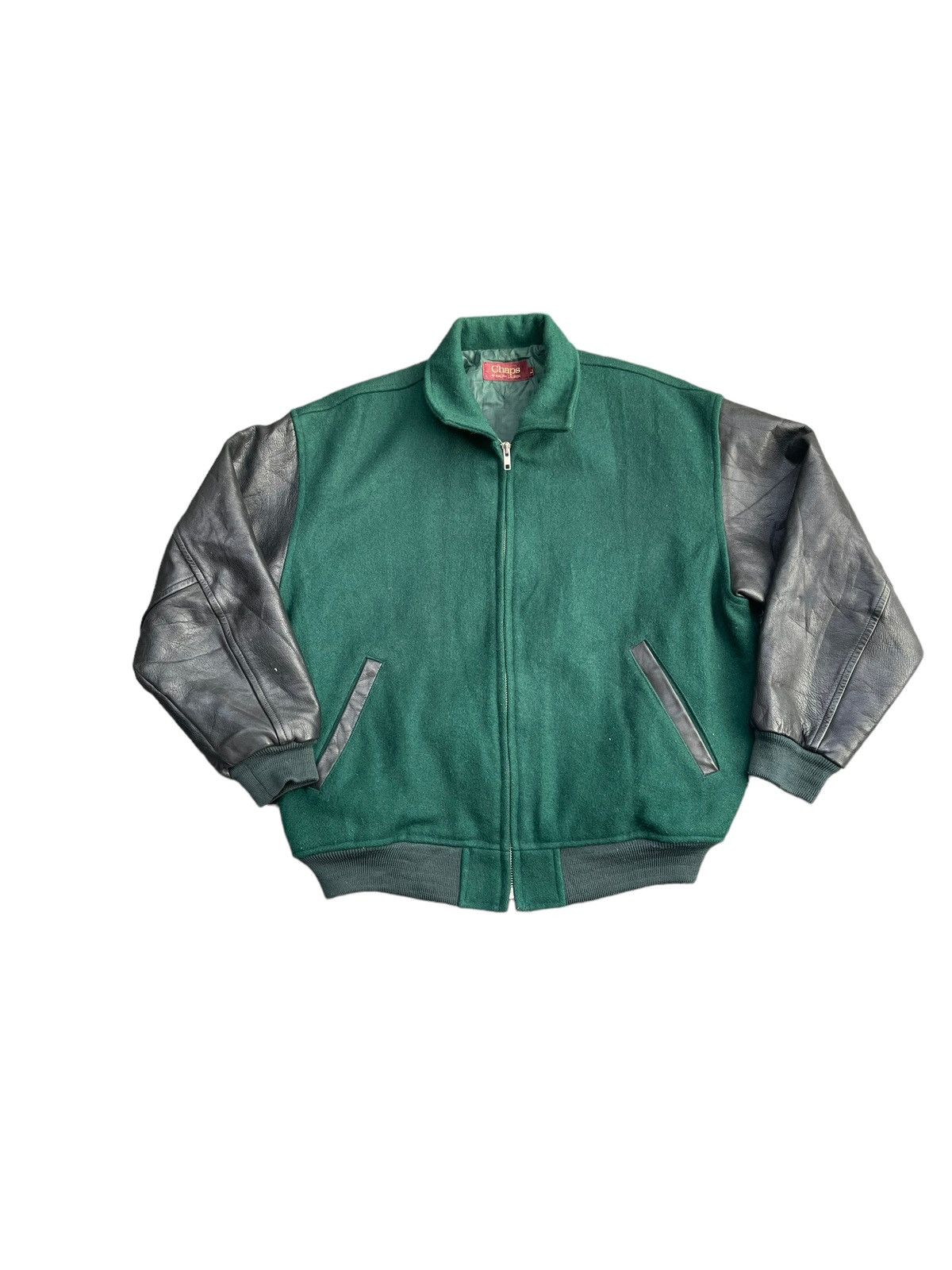 image of Vintage 90’S Chaps Ralph Laurent Jacket in Green/Black, Men's (Size Large)
