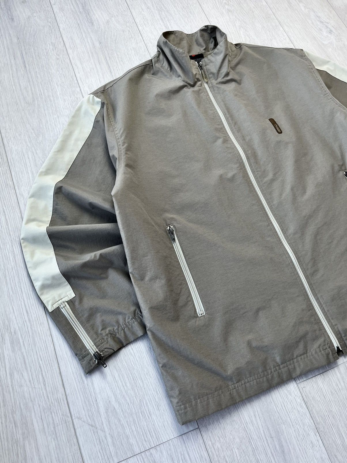Nike Nike Vintage Nylon Track Jacket Y2K Streetwear 90s Drill Size US L / EU 52-54 / 3 - 2 Thumbnail