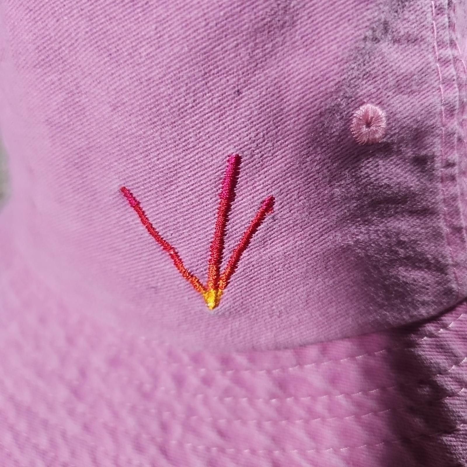The Unbranded Brand Pink Bucket Hat Size ONE SIZE - 2 Thumbnail