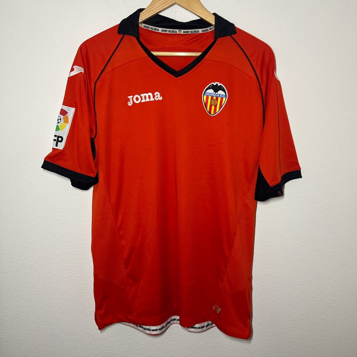 Joma Valencia Roberto Soldado 2011-2012 Third Jersey | Soccer Size US L / EU 52-54 / 3 - 2 Thumbnail
