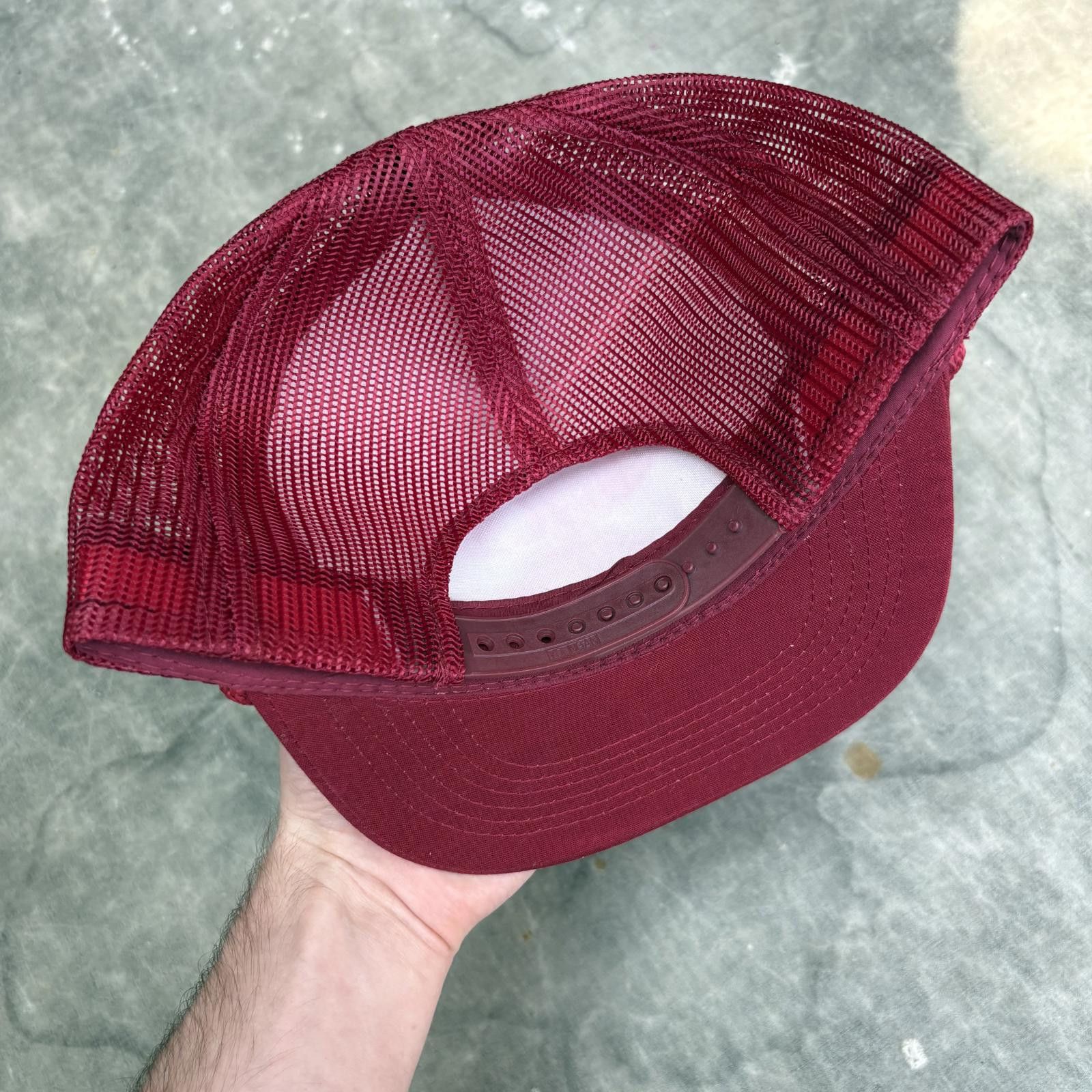 Vintage Vintage 90s Deadstock Arkansas Razorbacks Rope Trucker Hat Size ONE SIZE - 2 Thumbnail