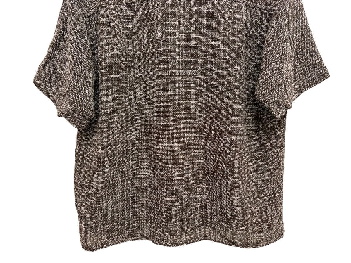 Playboy VINTAGE MAIAMI PLAYBOY MULTI TONAL CROSS HATCH WOVEN SHIRT Size US M / EU 48-50 / 2 - 11 Thumbnail