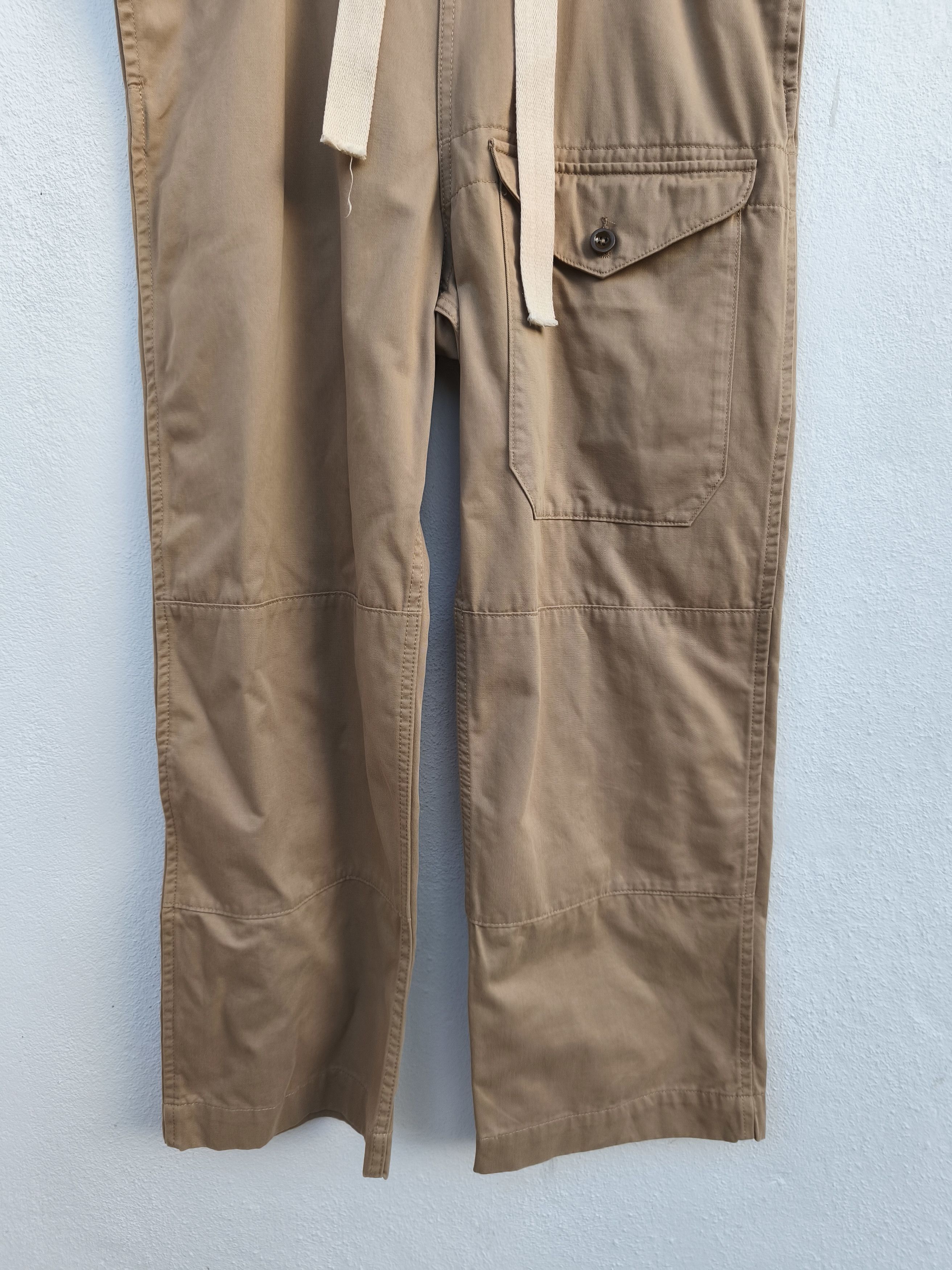 Vintage Vintage 1942 WW2 British Army Windproof Trousers, Drab Baggy Size US 36 / EU 52 - 6 Thumbnail