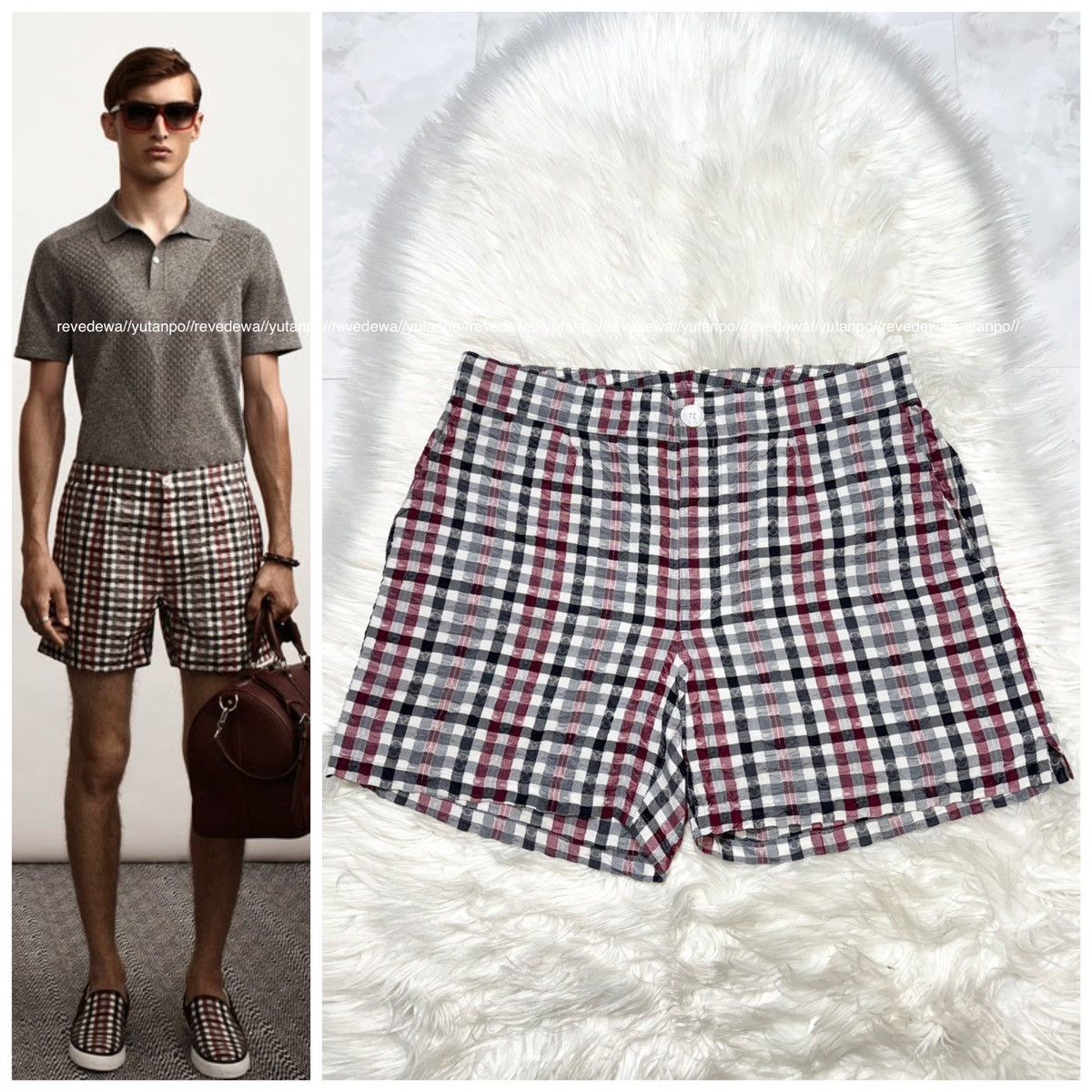 Louis Vuitton Louis Vuitton Gaston V Embellished Monogram Shorts Size US 38 / EU 54 - 1 Thumbnail