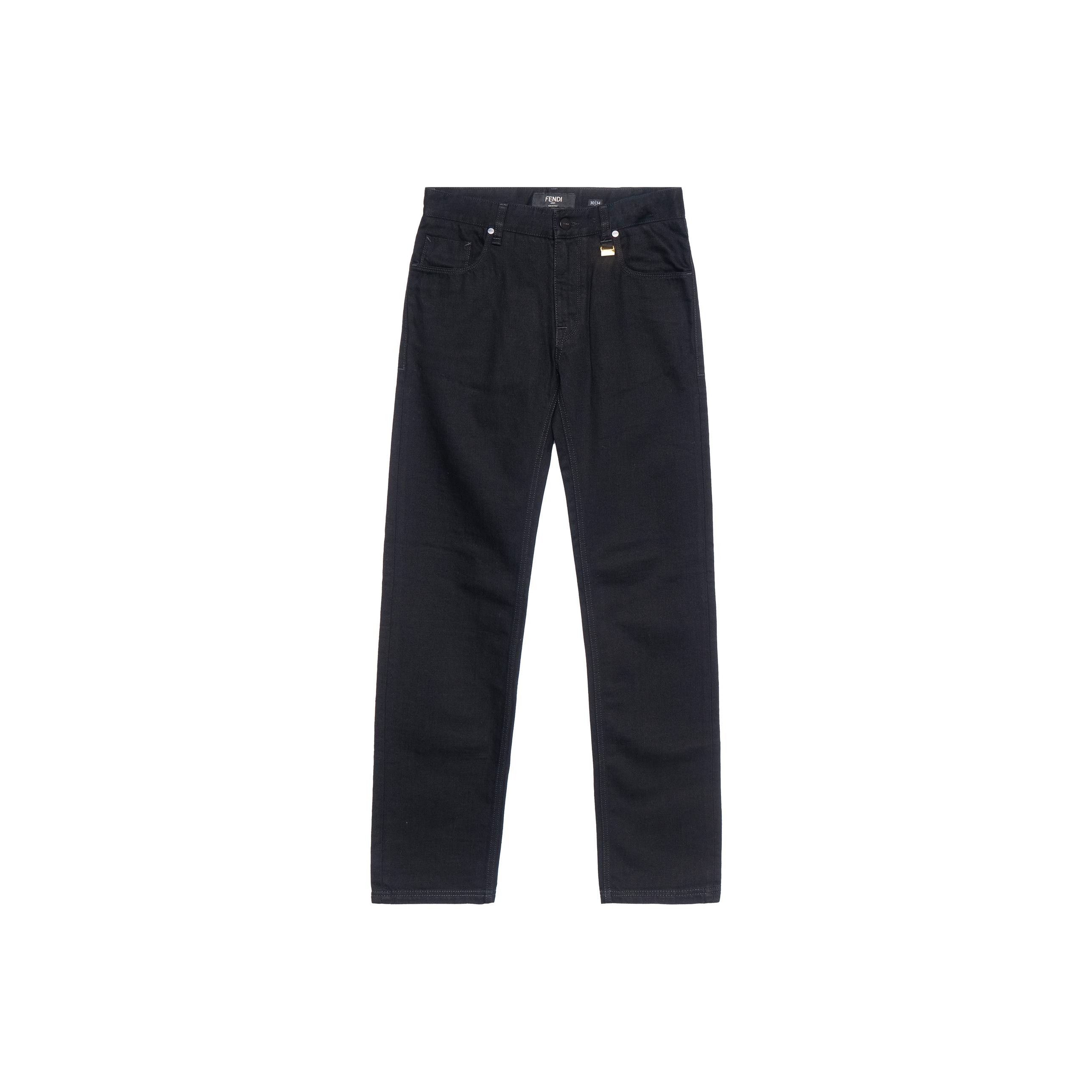 Fendi Fendi Black Denim Jeans Size 30 Size US 30 / EU 46 - 1 Thumbnail