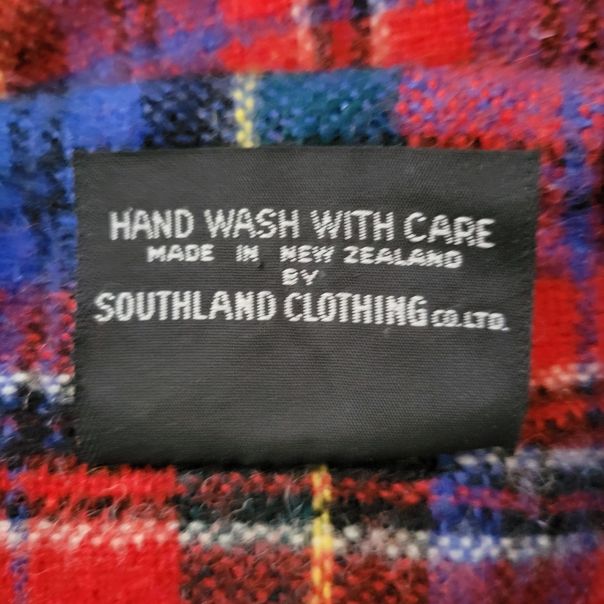 Vintage Vintage Fiordivander Red Blue Plaid Pure Wool Showerproofed Size M / US 6-8 / IT 42-44 - 10 Thumbnail