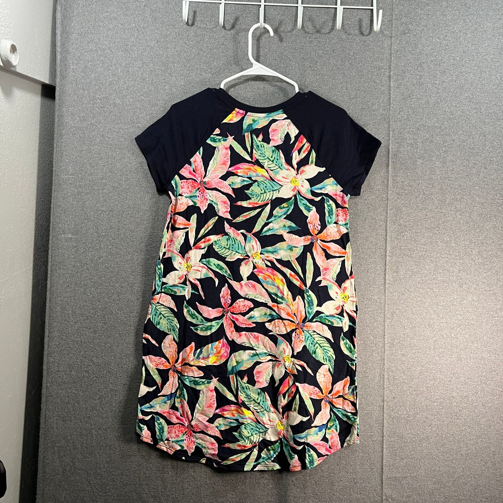 Other Duddl Duds Cotton Core Raglan Sleep Shirt Navy Size XS / US 0-2 / IT 36-38 - 2 Thumbnail