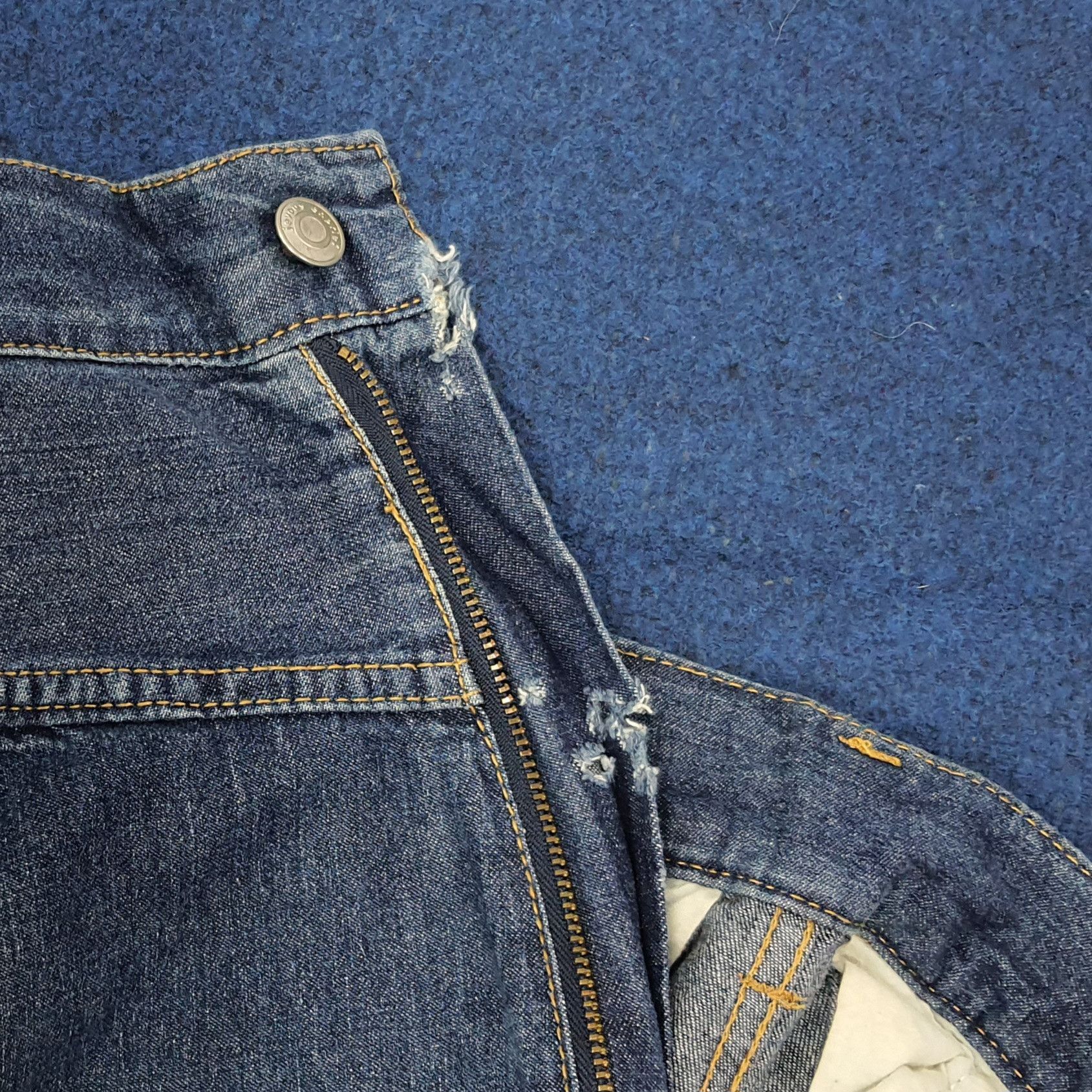 mercibeaucoup Vintage Mercibeaucoup by Issey Miyake Denim Pants C265N15 Size 27" / US 4 / IT 40 - 10 Thumbnail