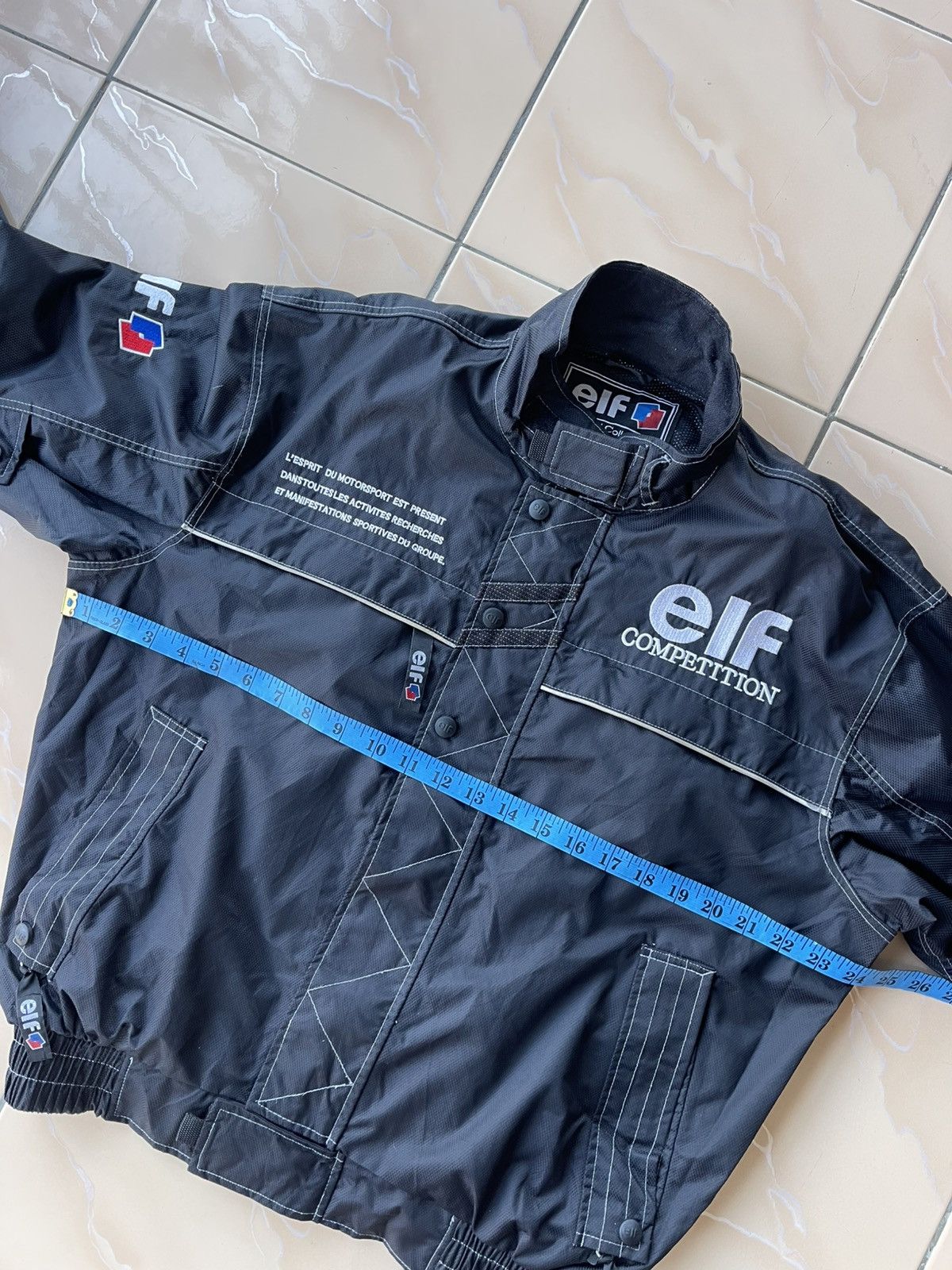 Sports Specialties Vintage Elf Motorcycle Racing Embroidered Jacket Size US L / EU 52-54 / 3 - 20 Thumbnail